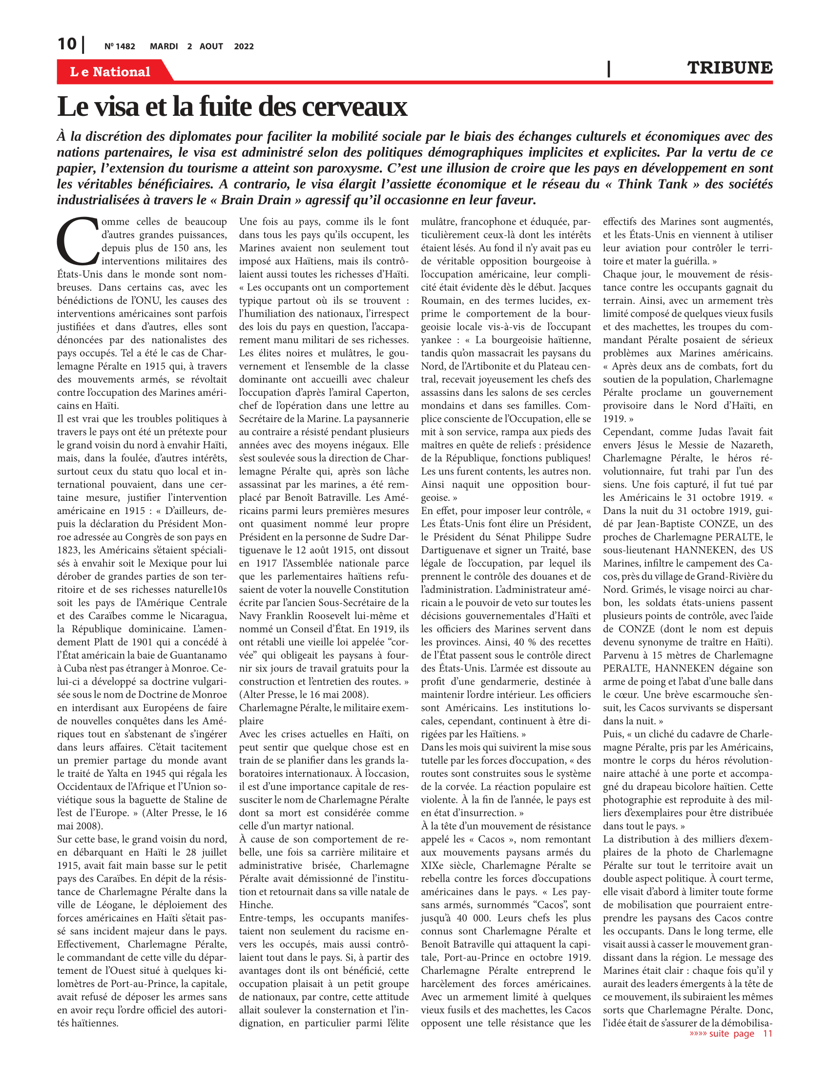 Page 10 de l'édition 1482