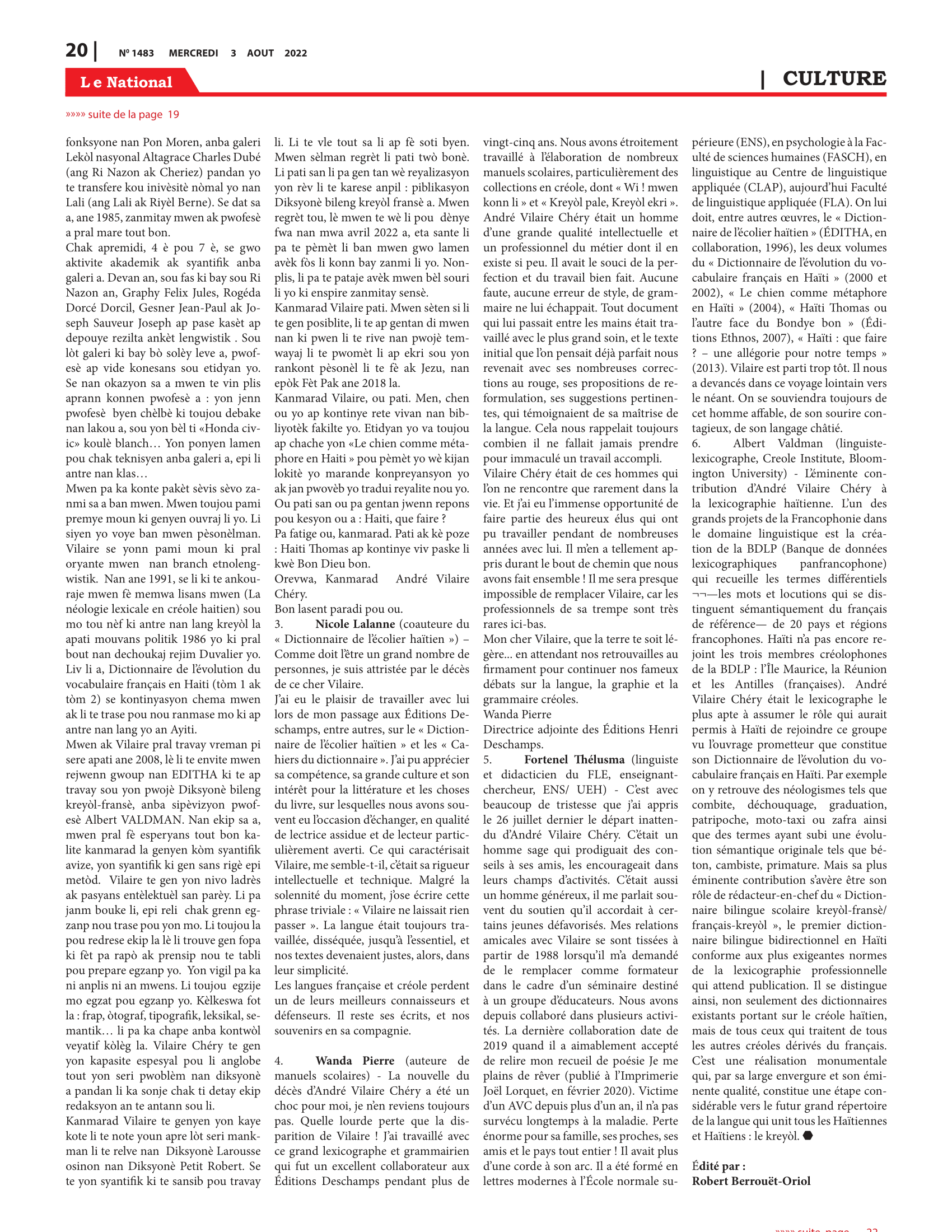 Page 20 de l'édition 1483