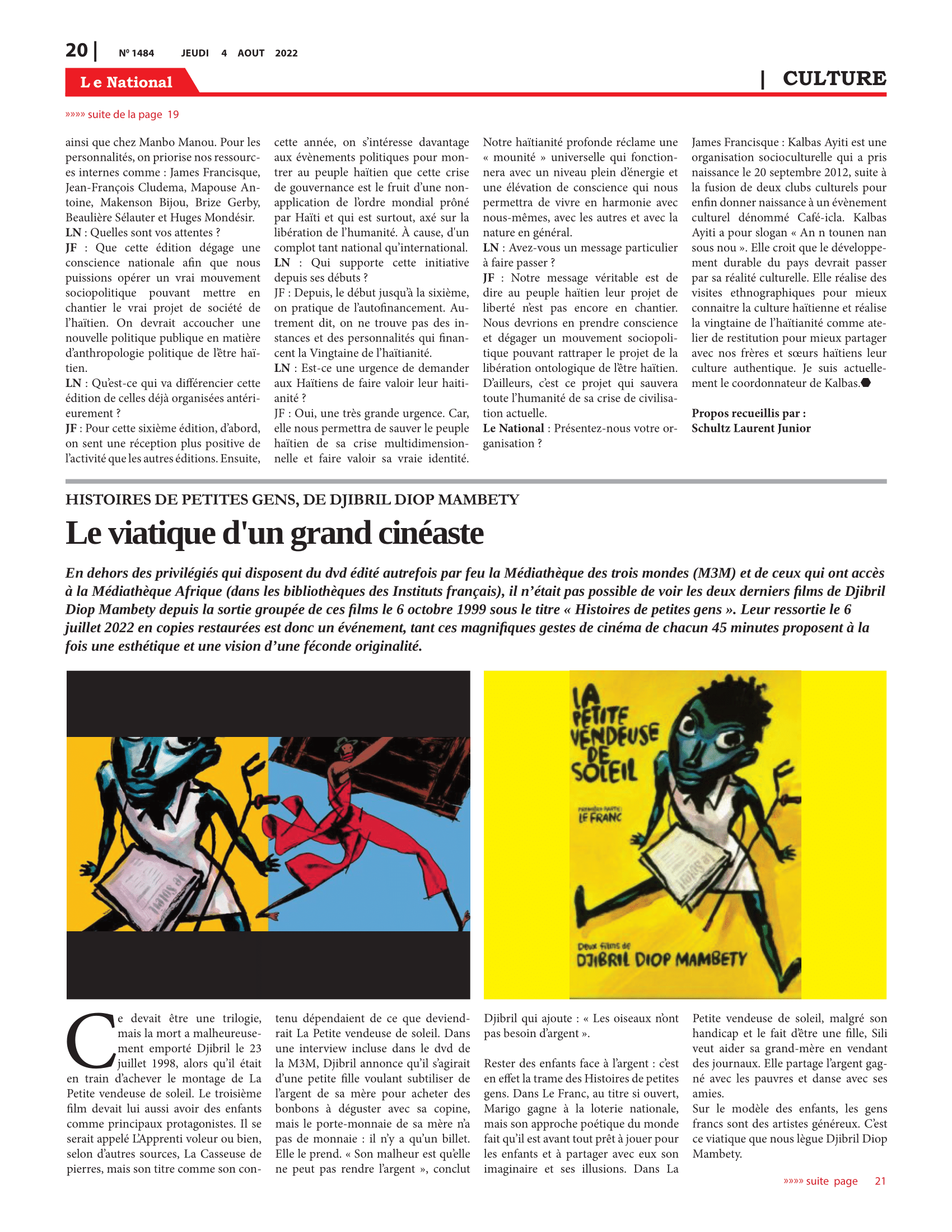 Page 20 de l'édition 1484