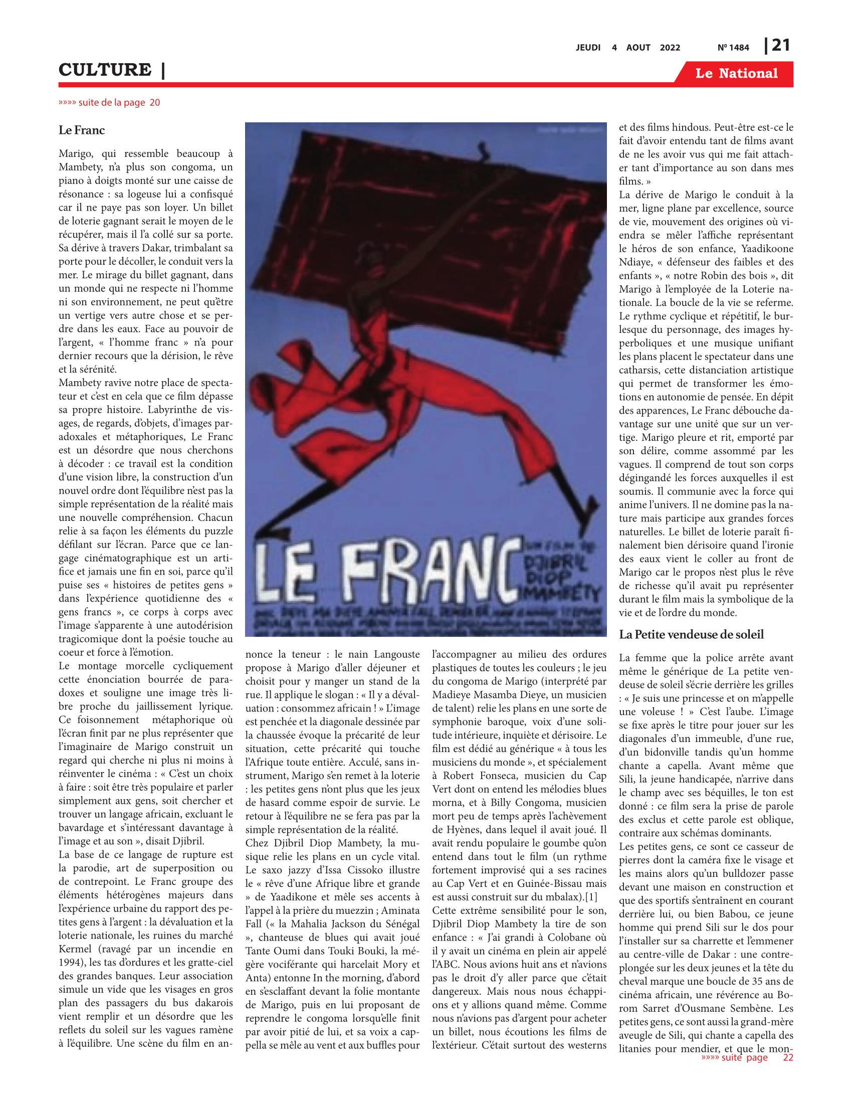 Page 21 de l'édition 1484