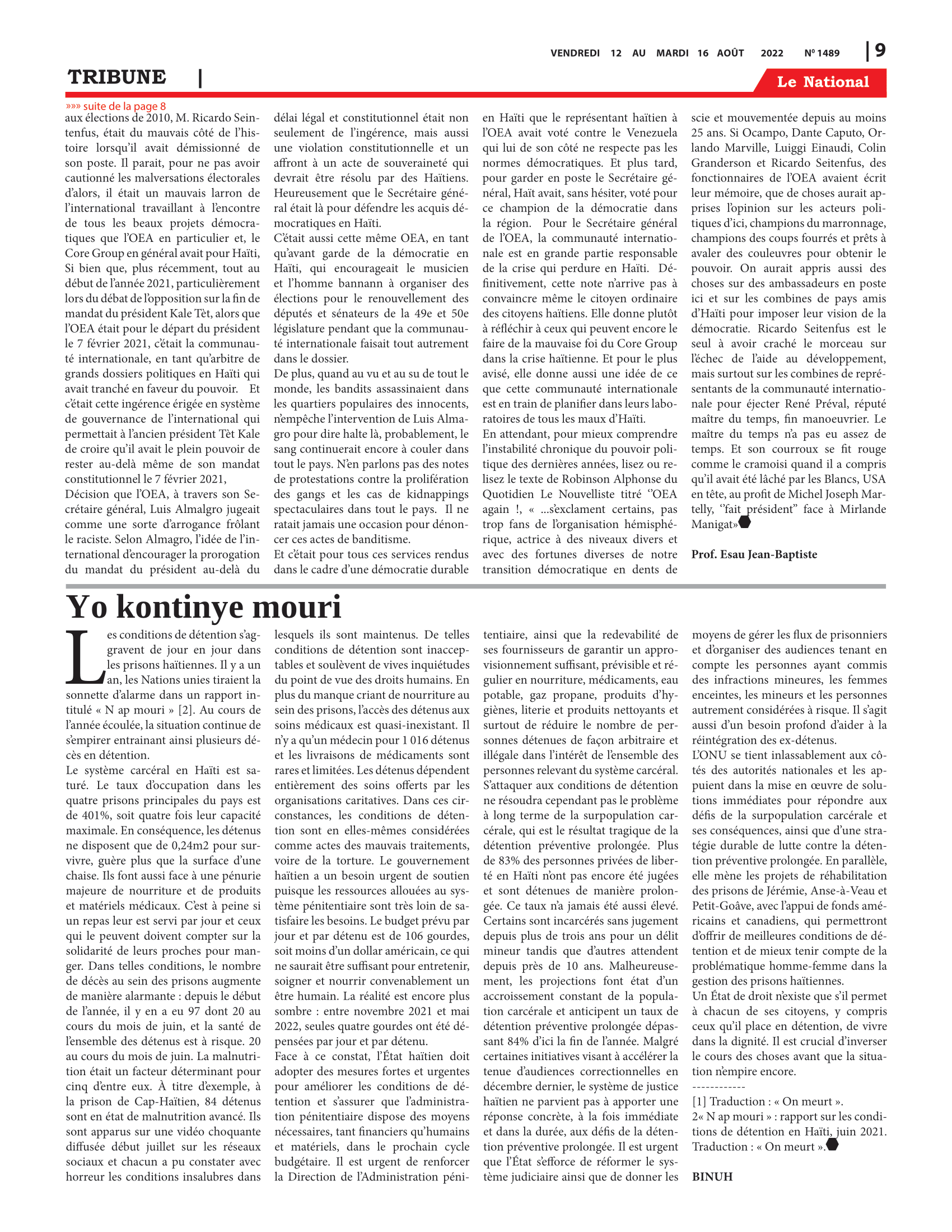 Page 9 de l'édition 1489
