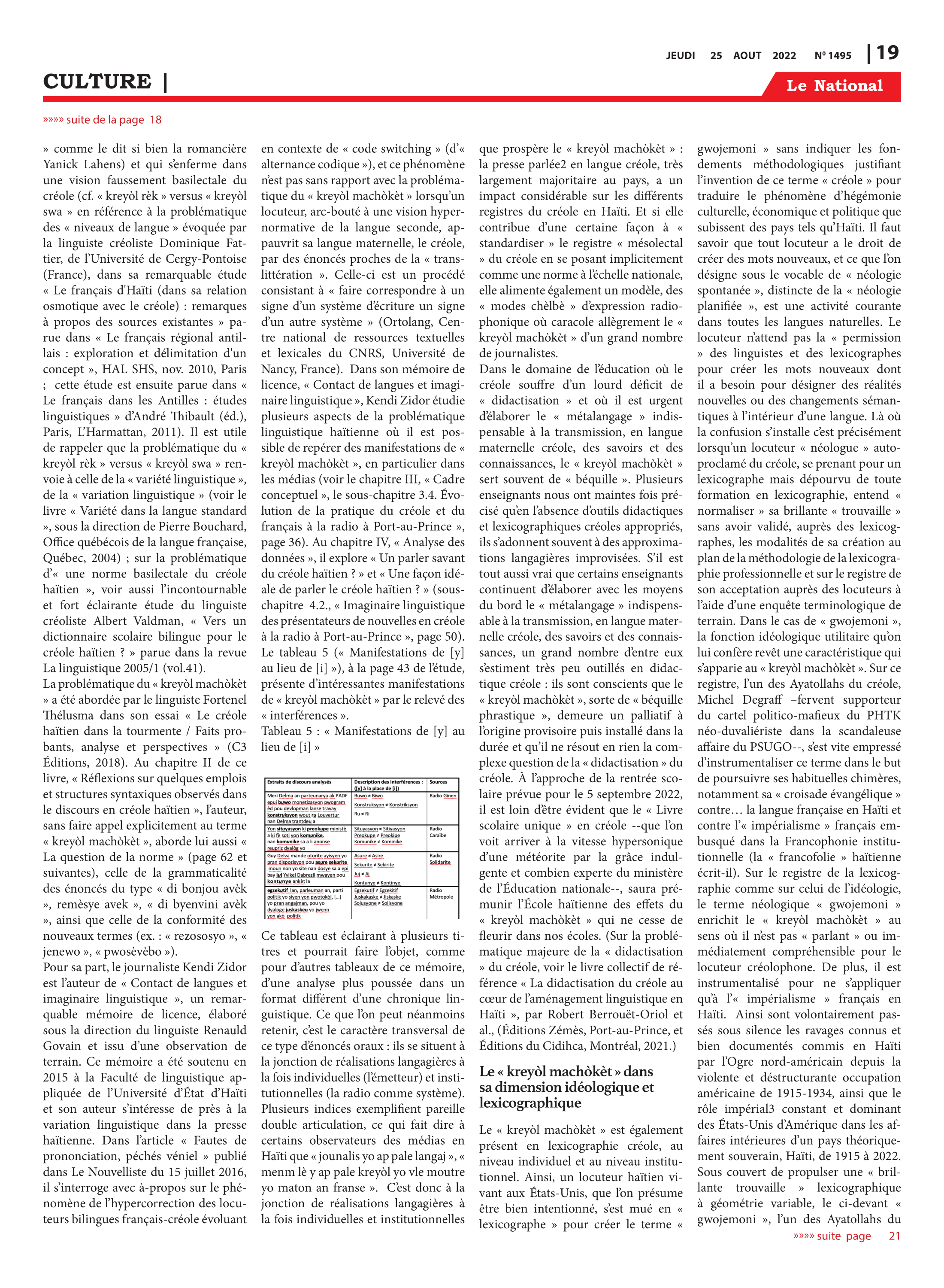 Page 19 de l'édition 1495