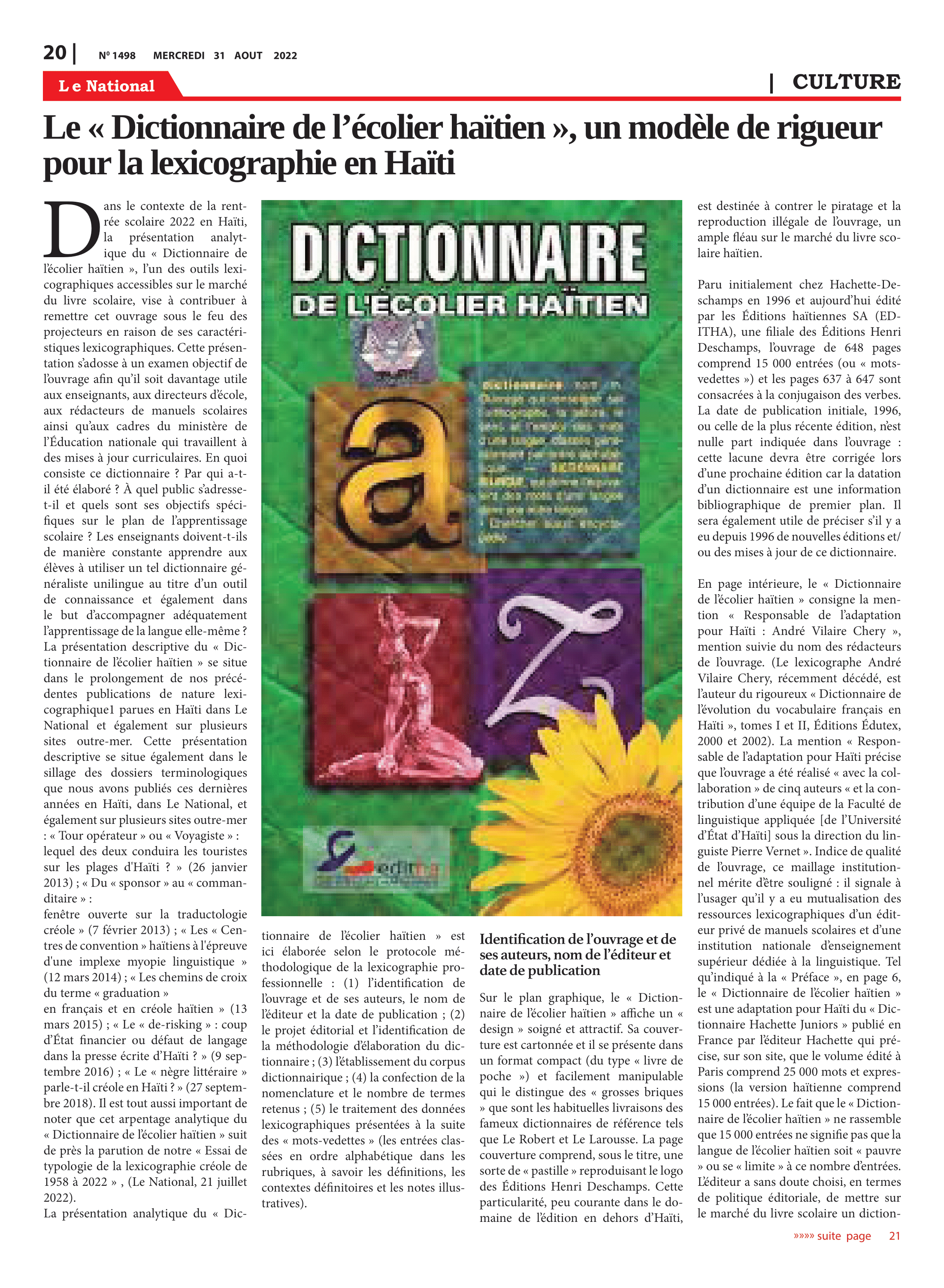 Page 20 de l'édition 1498