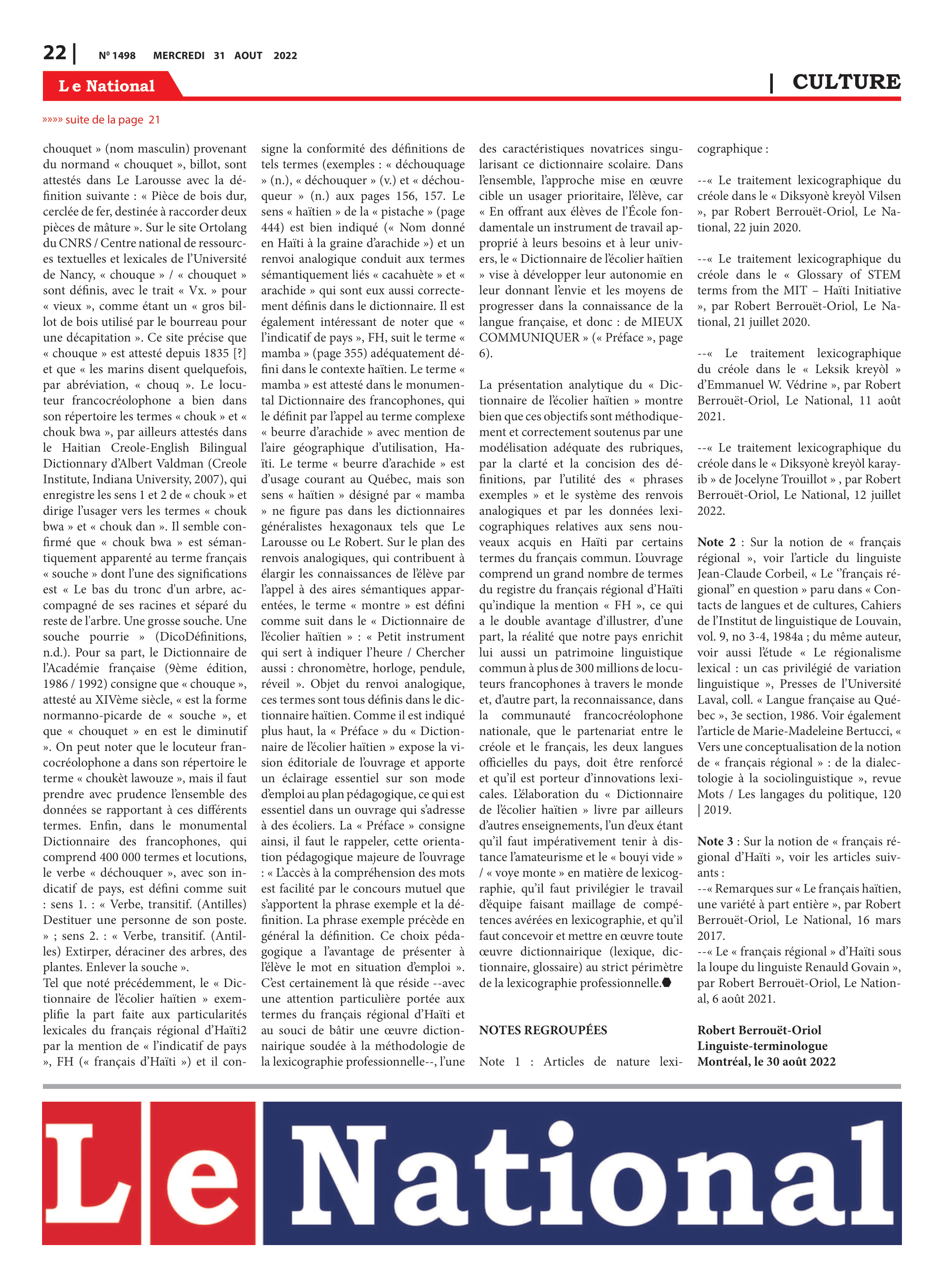 Page 22 de l'édition 1498