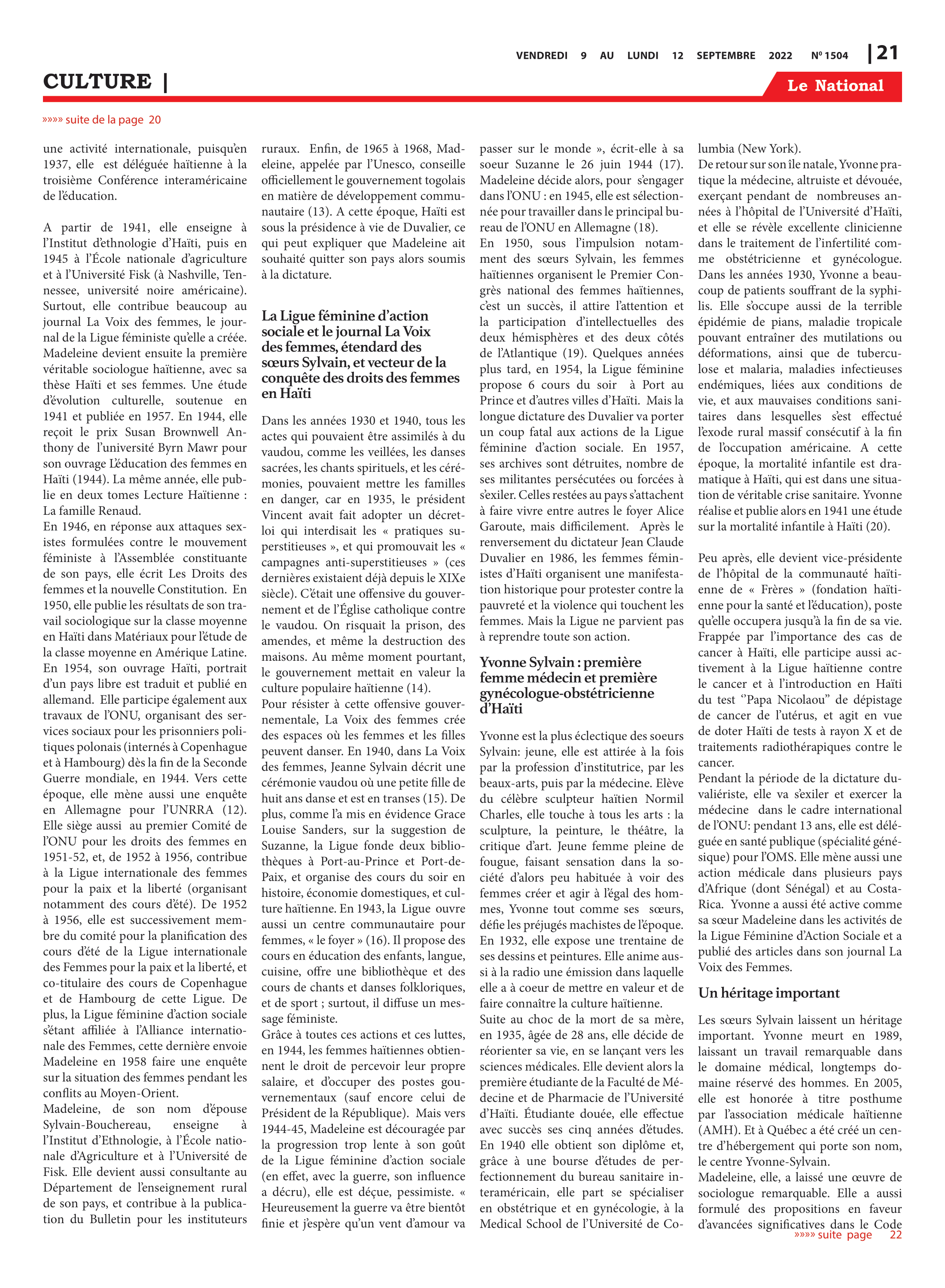 Page 21 de l'édition 1504