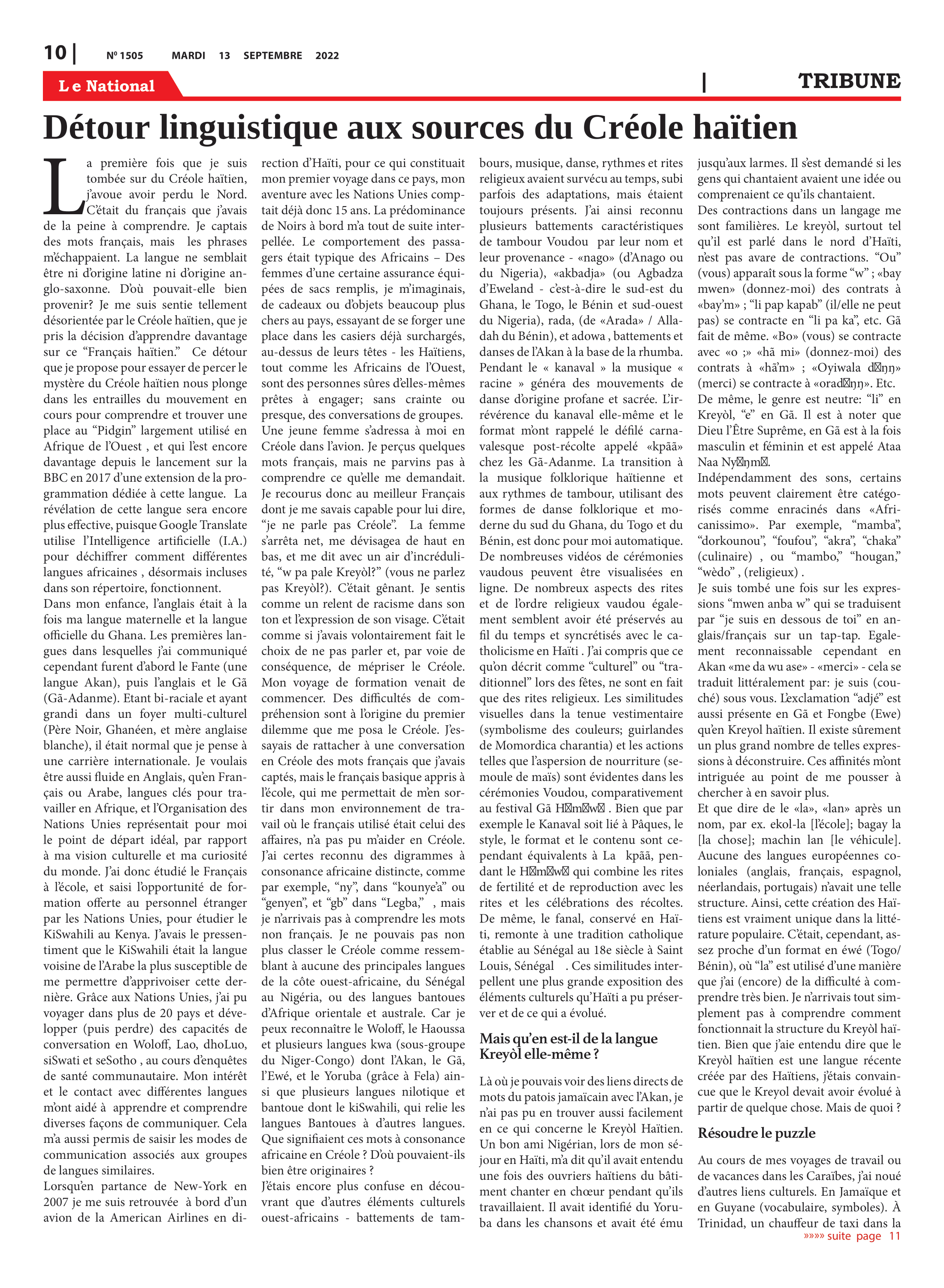 Page 10 de l'édition 1505