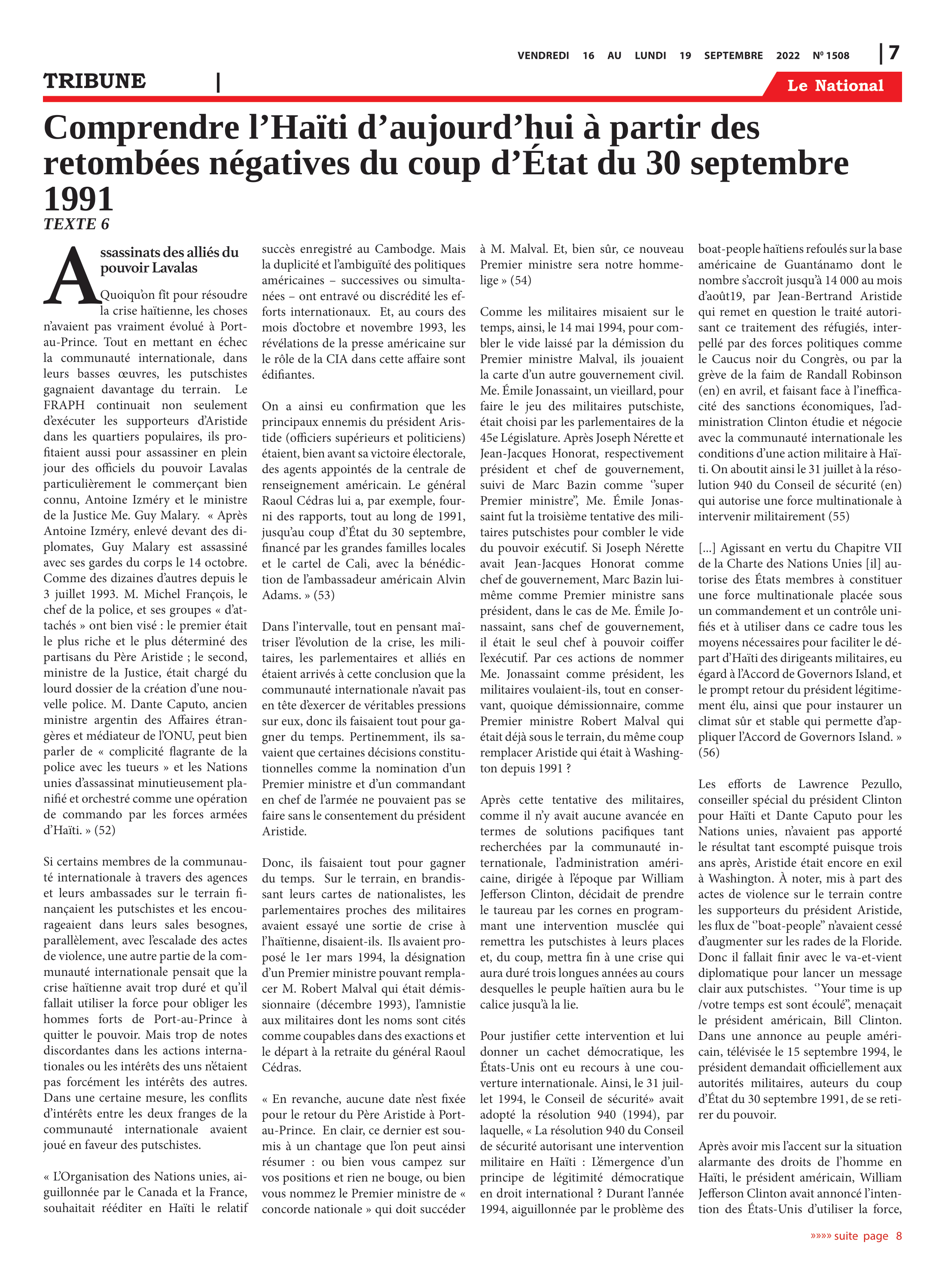 Page 7 de l'édition 1508