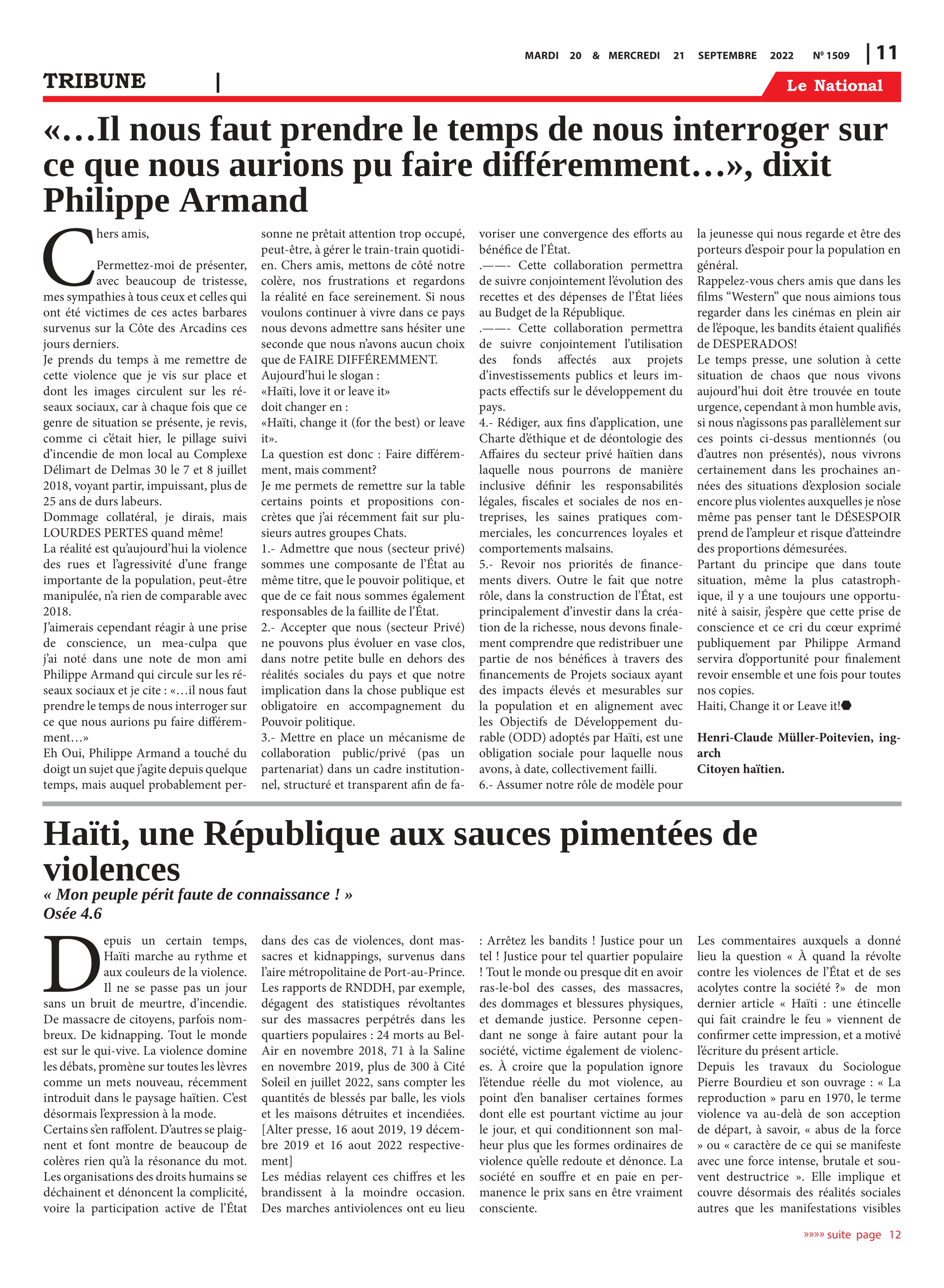 Page 11 de l'édition 1509