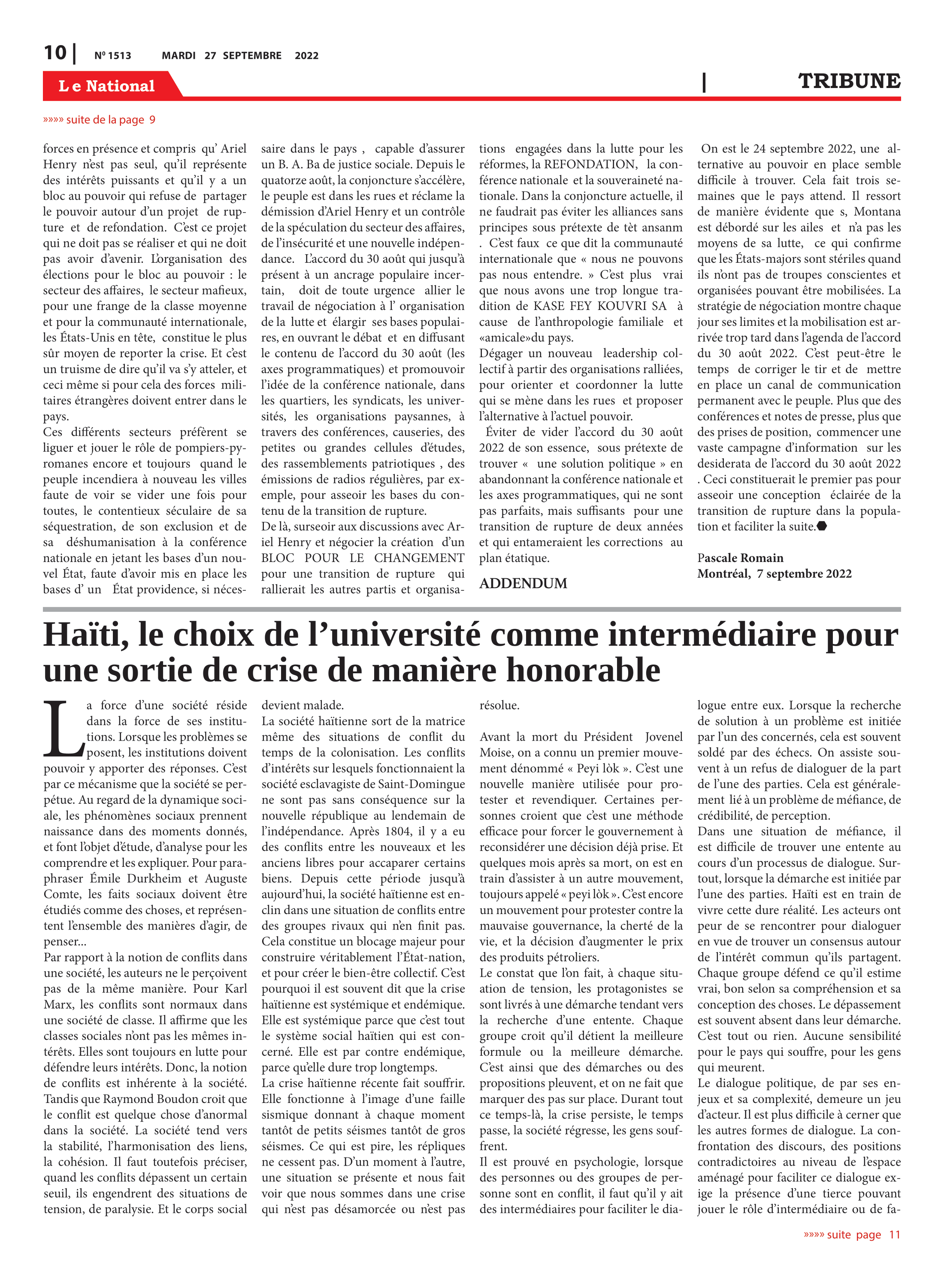 Page 10 de l'édition 1513