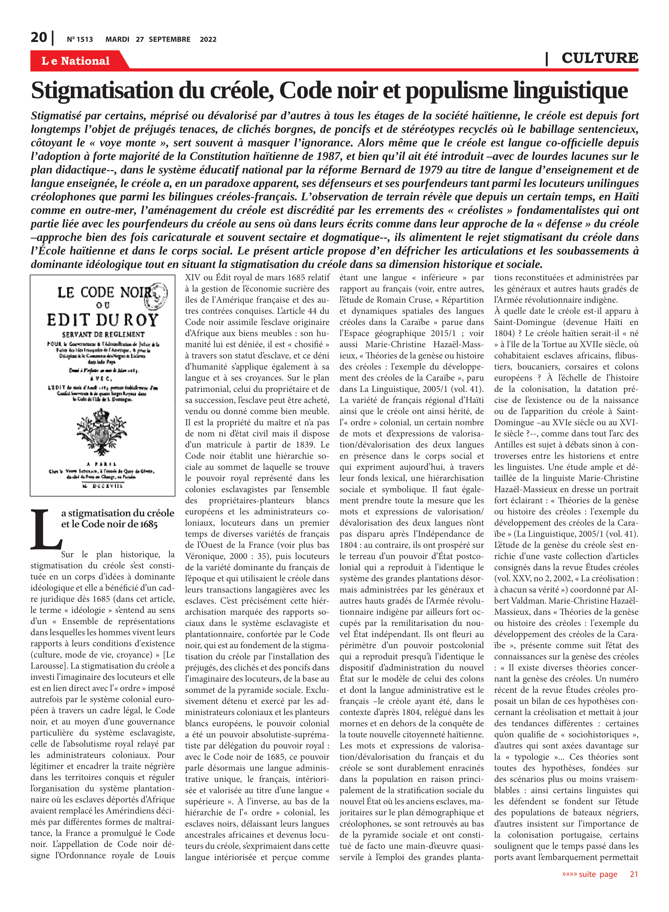 Page 20 de l'édition 1513
