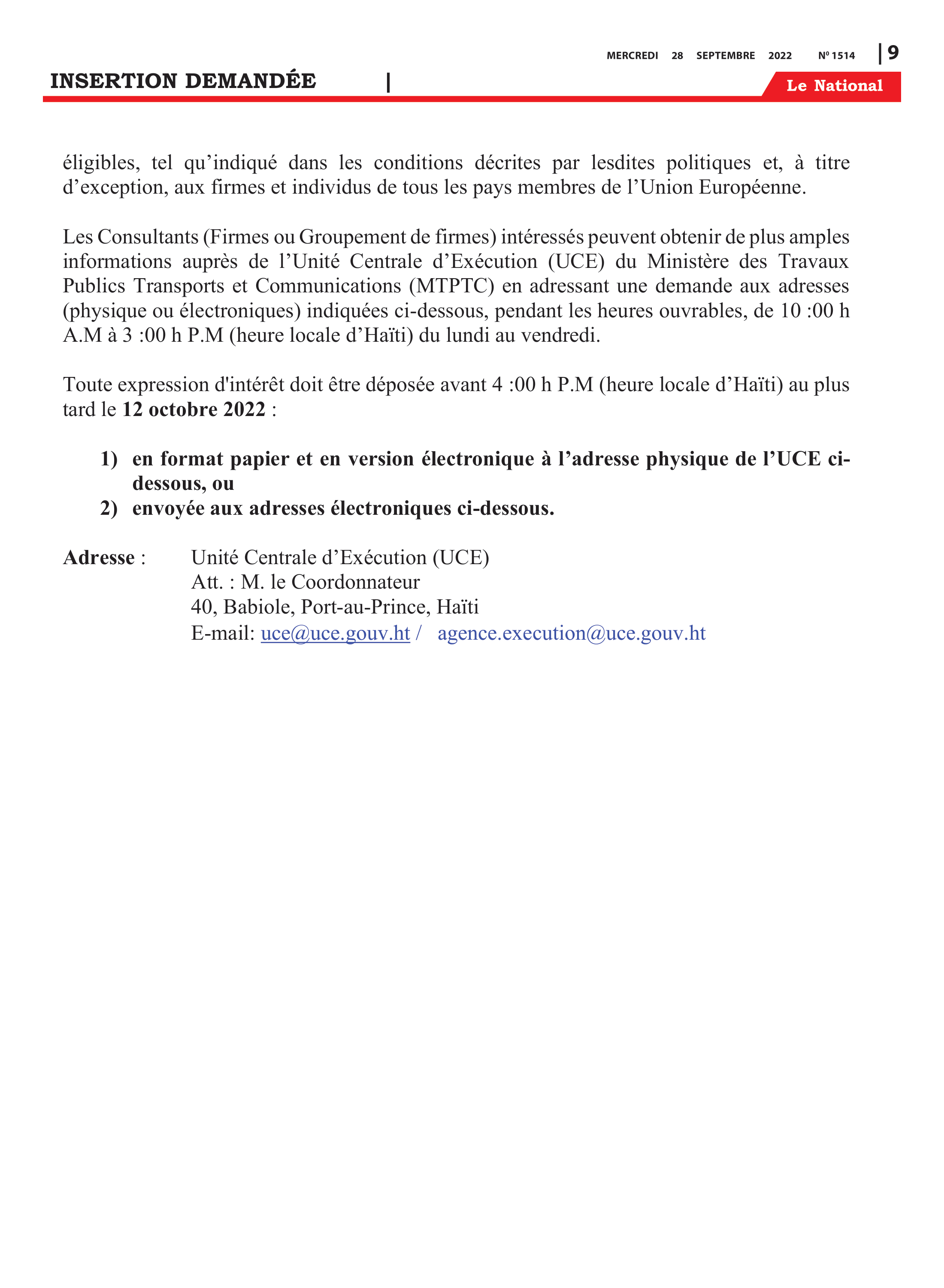 Page 9 de l'édition 1514