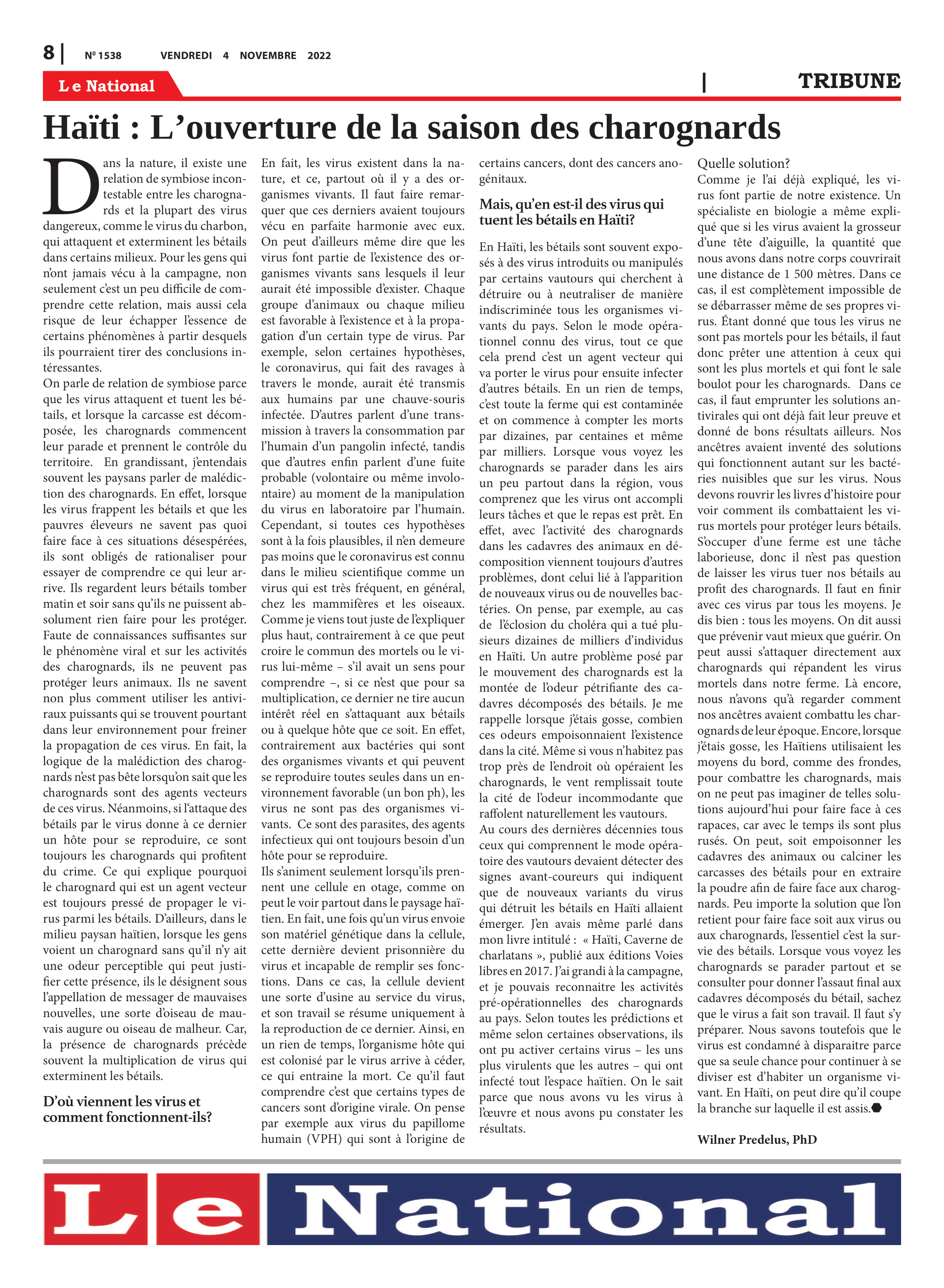 Page 8 de l'édition 1538