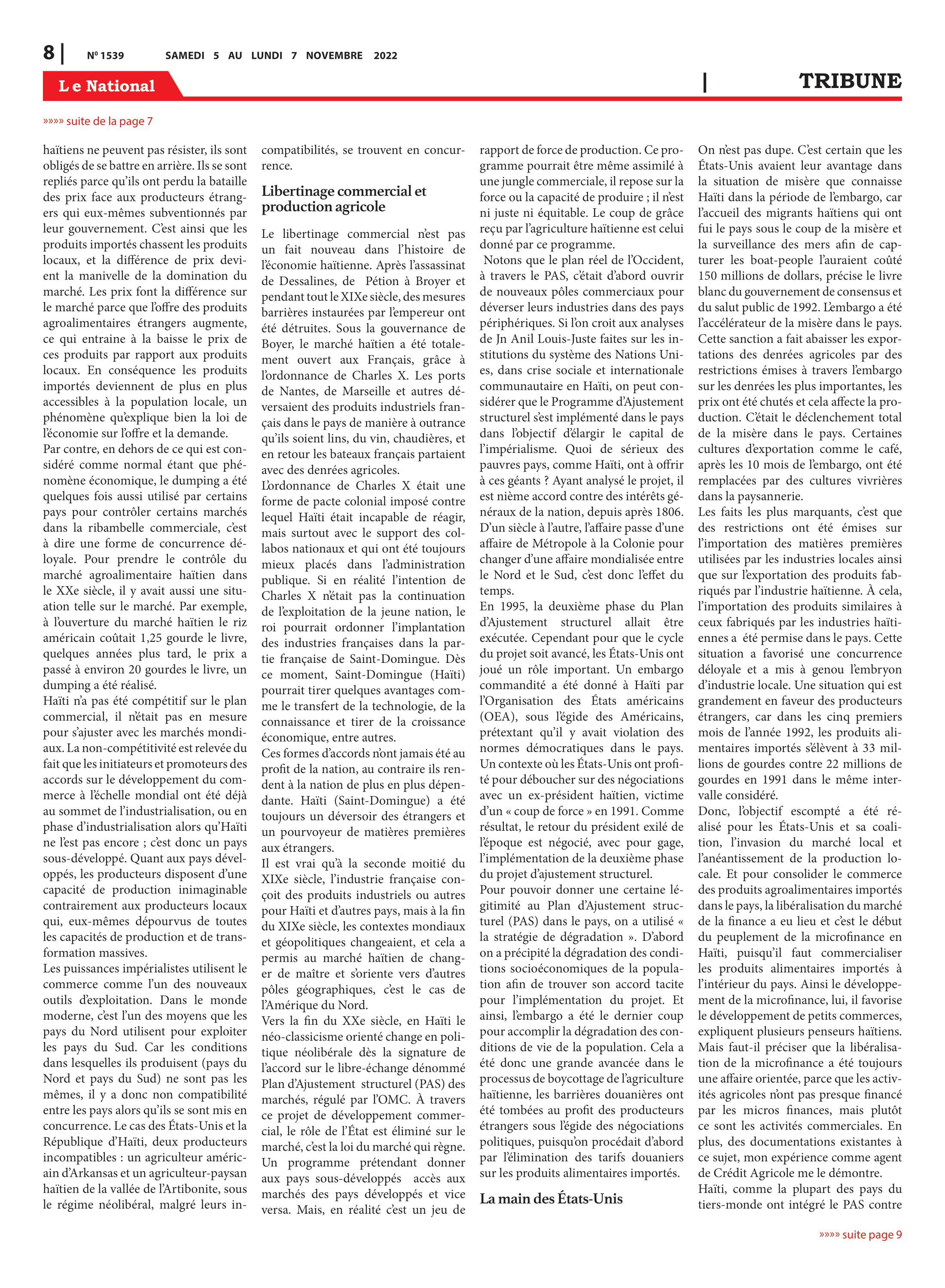 Page 8 de l'édition 1539