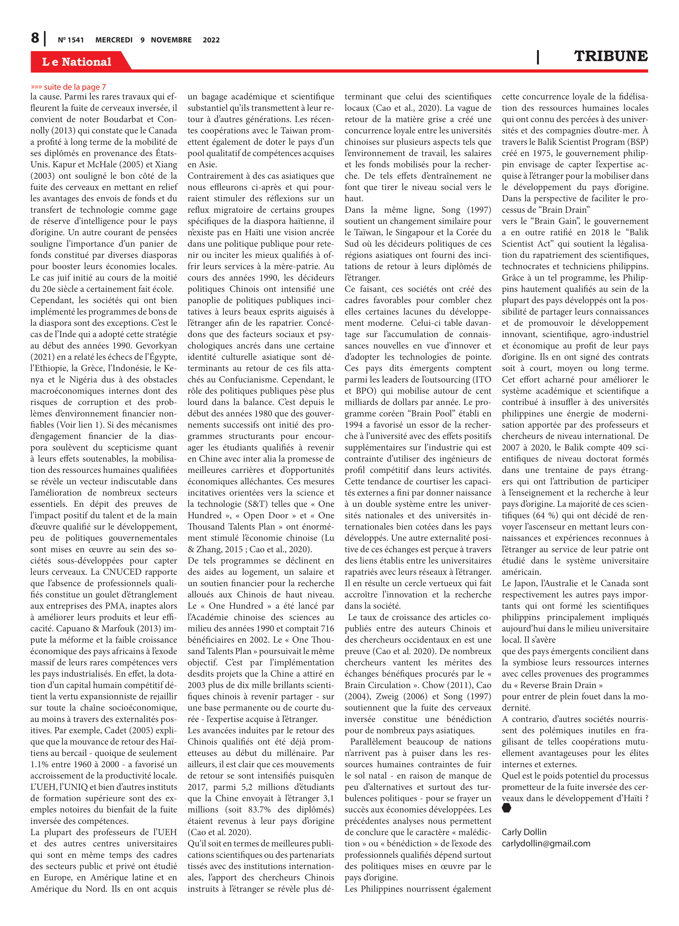 Page 8 de l'édition 1541