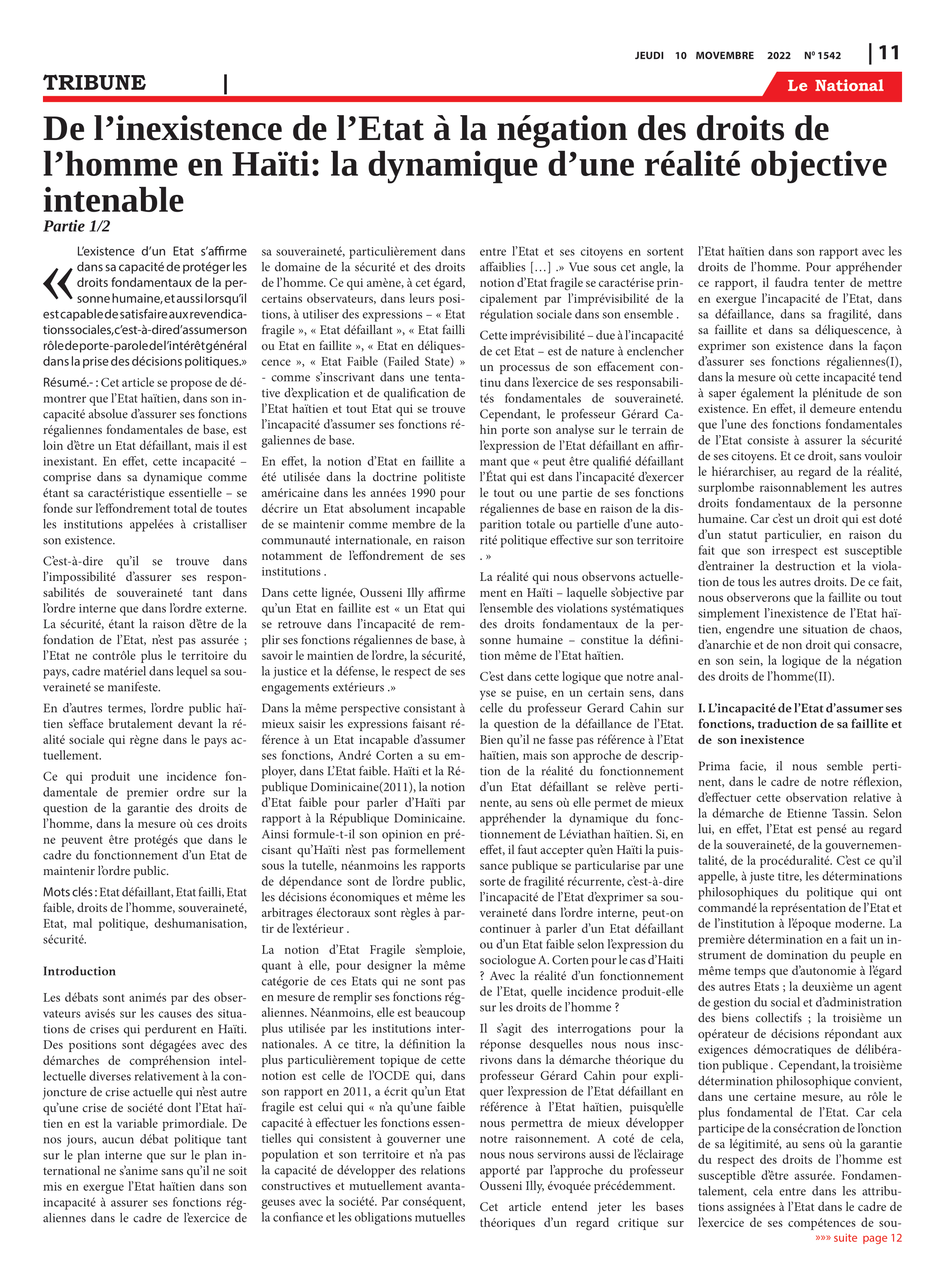Page 11 de l'édition 1542