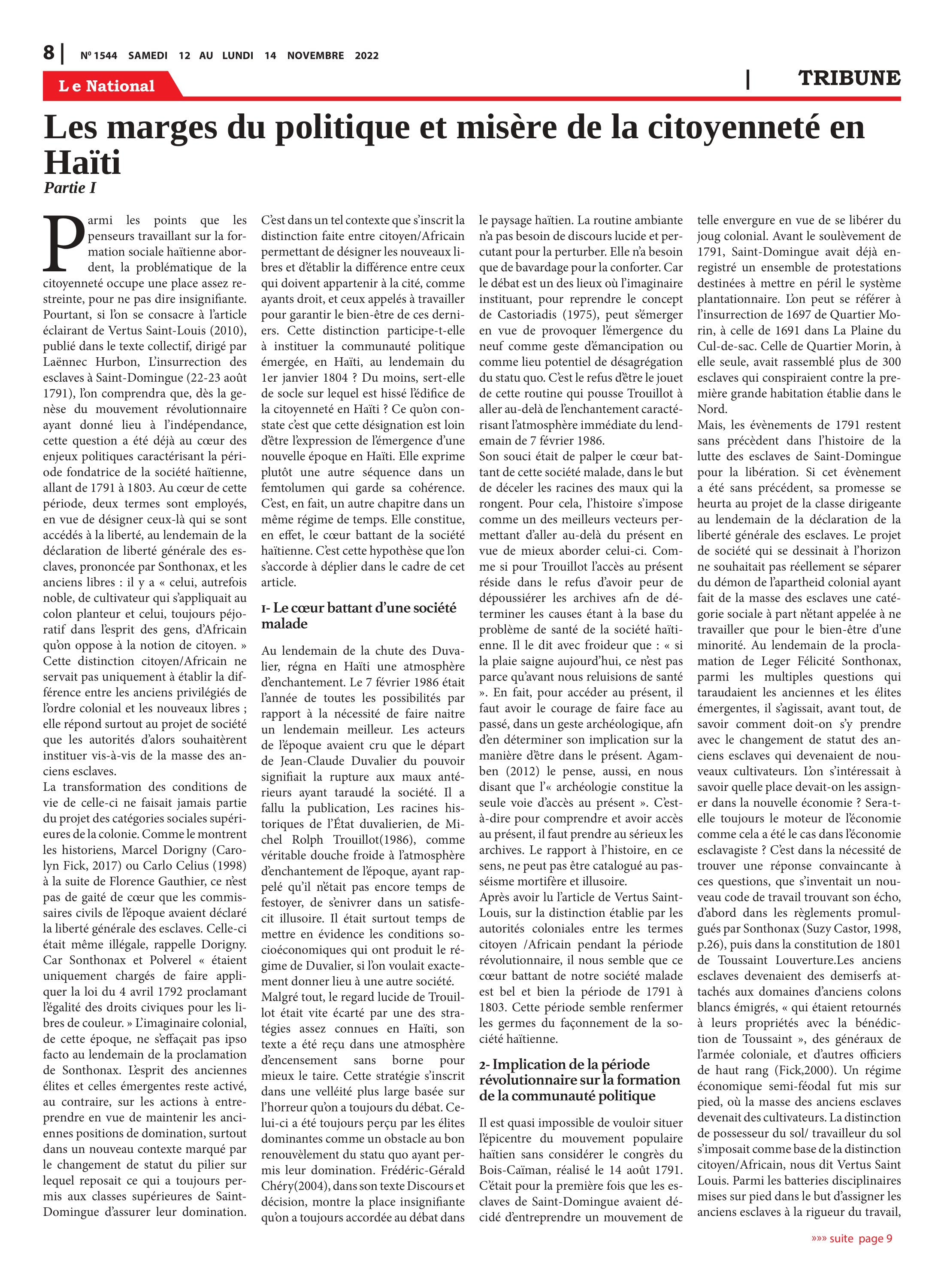 Page 8 de l'édition 1544