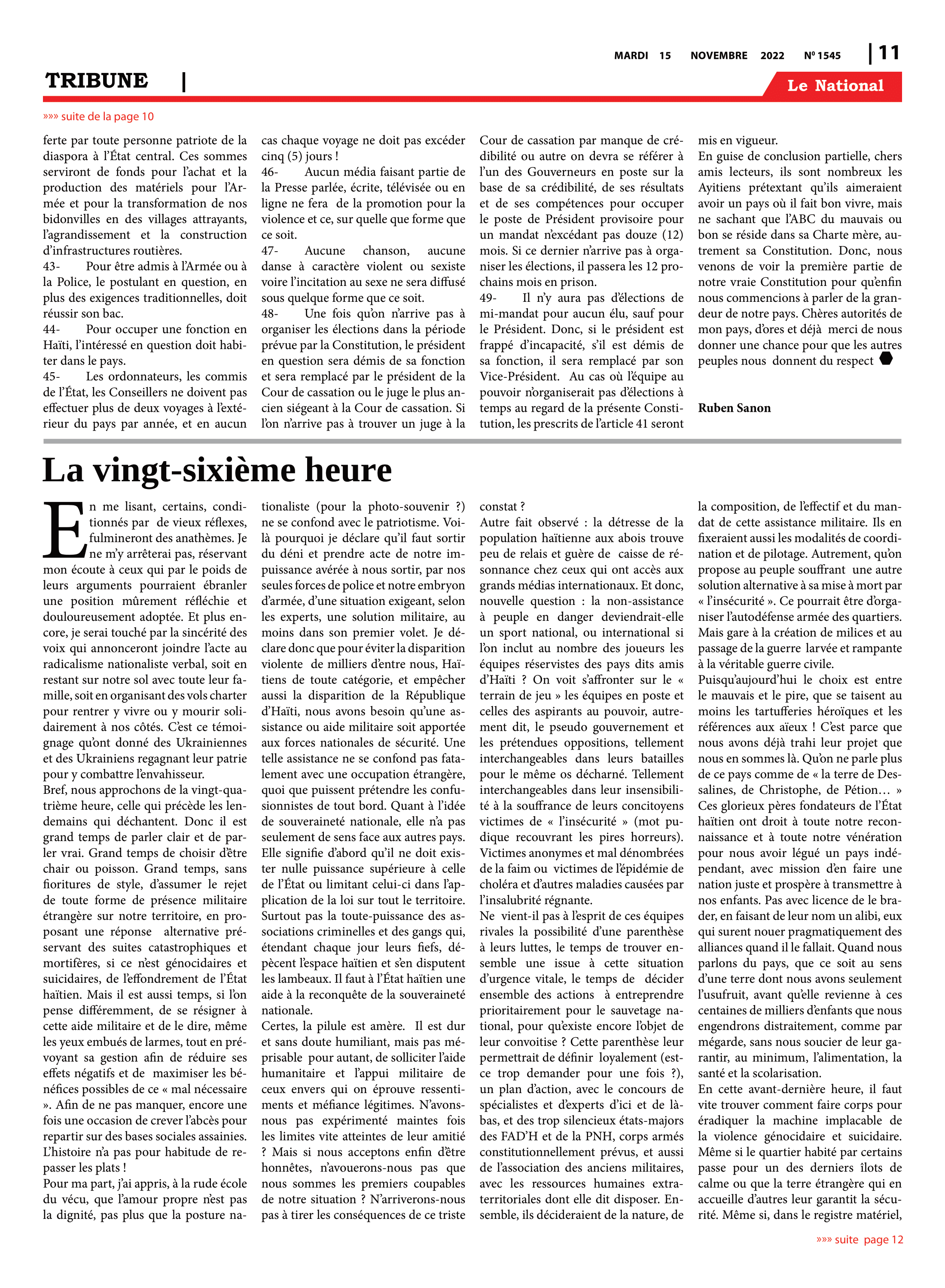 Page 11 de l'édition 1545