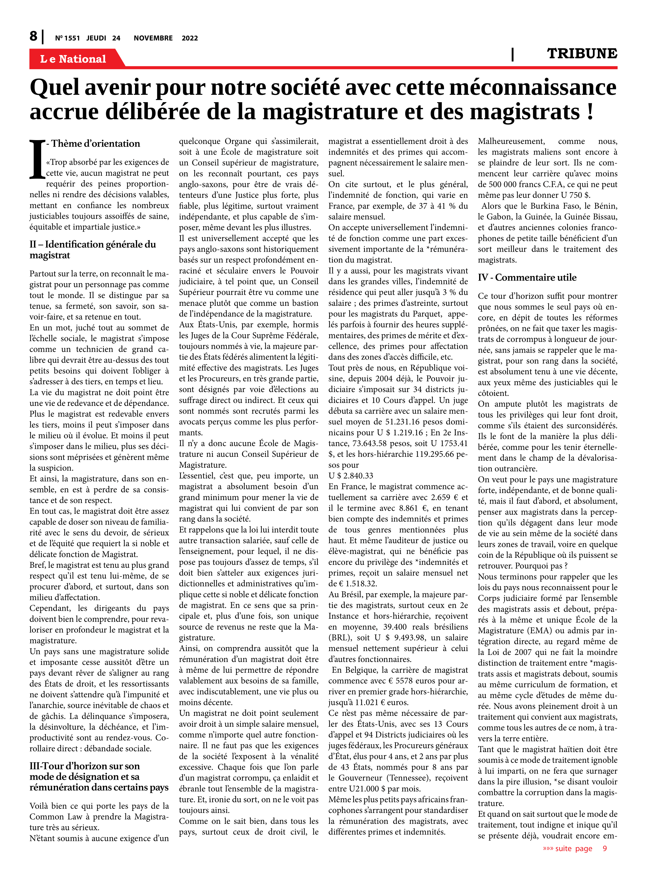 Page 8 de l'édition 1551