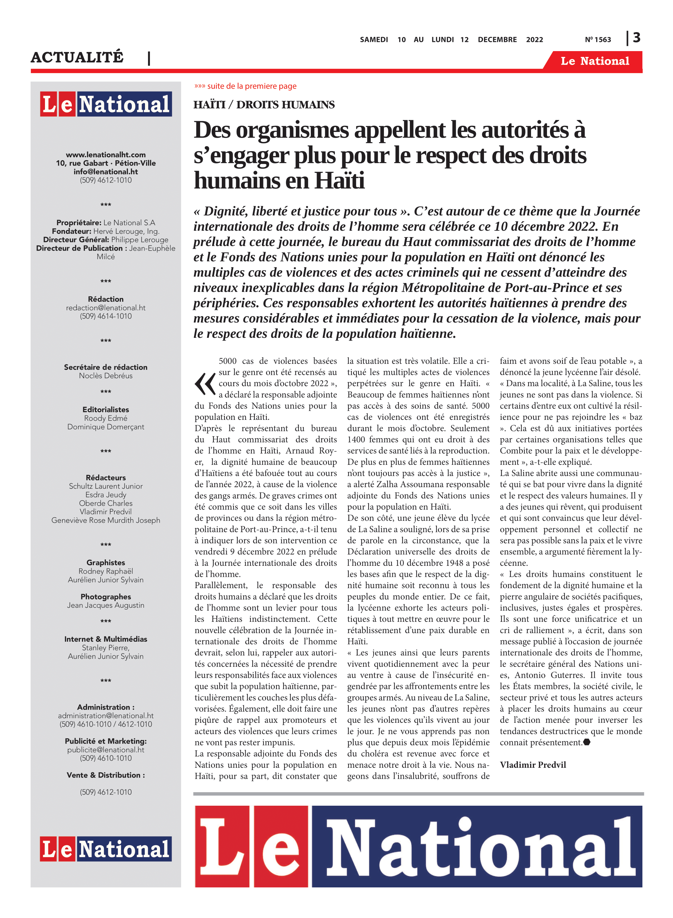 Page 3 de l'édition 1563