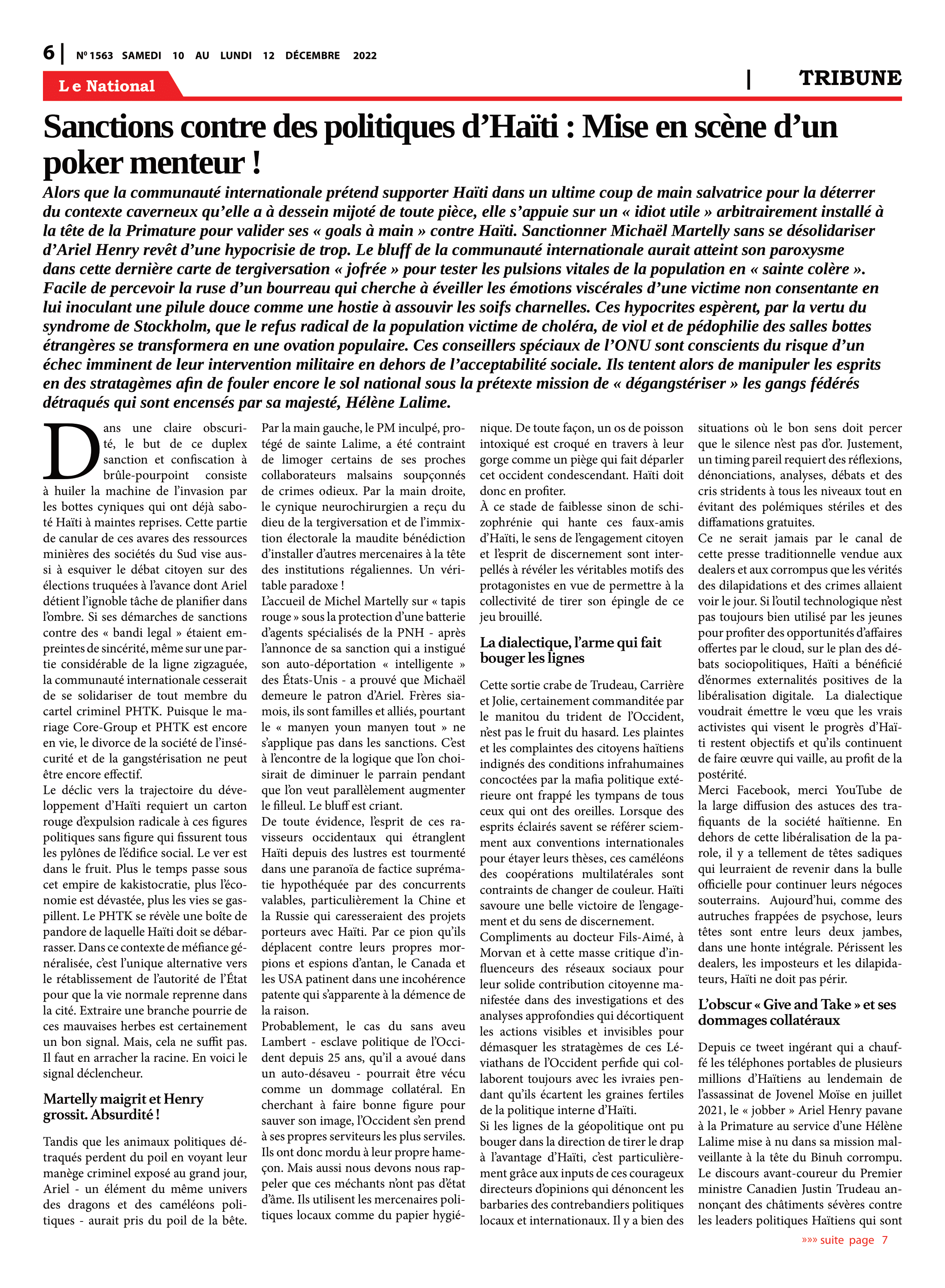 Page 6 de l'édition 1563