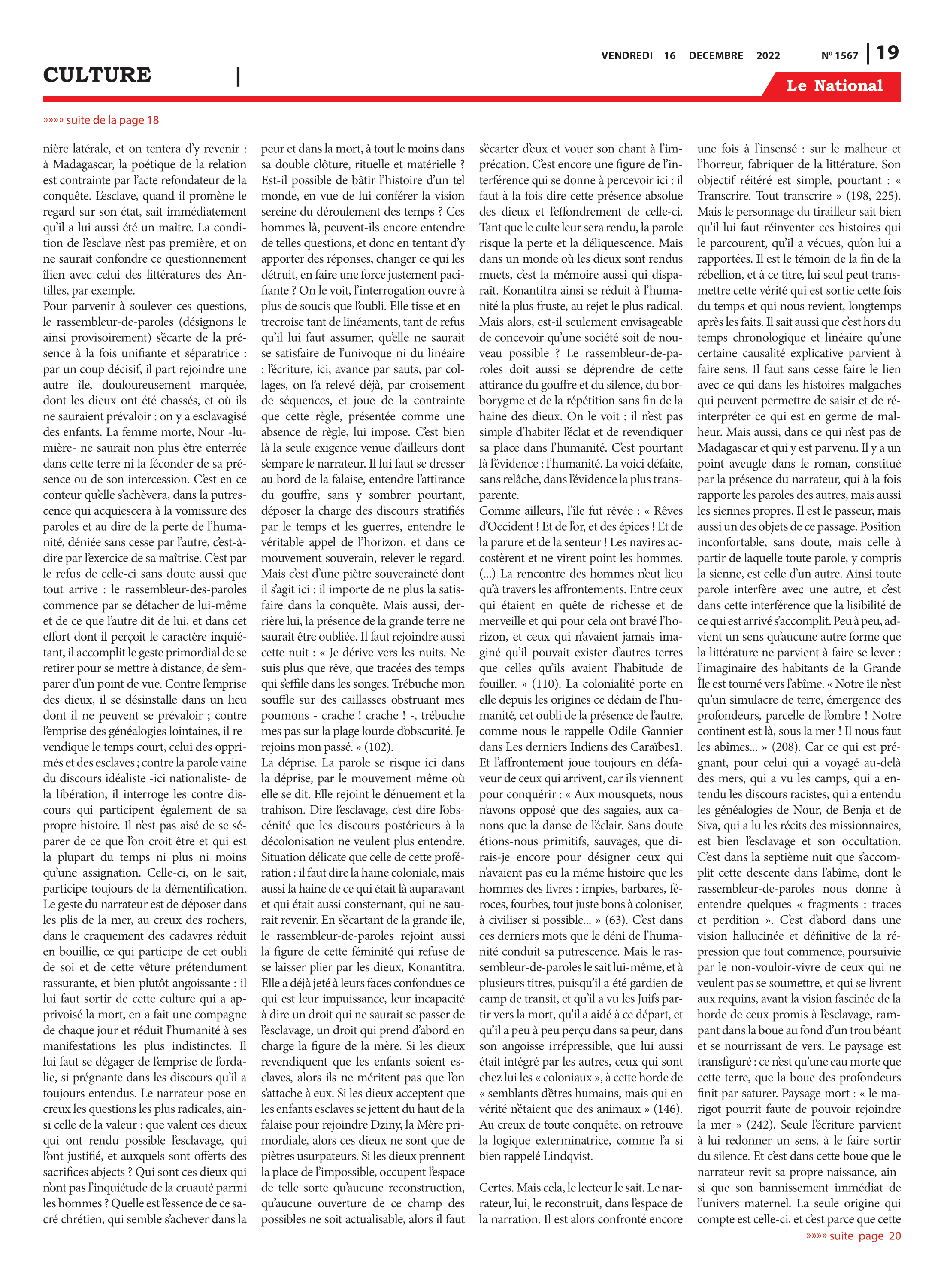 Page 19 de l'édition 1567