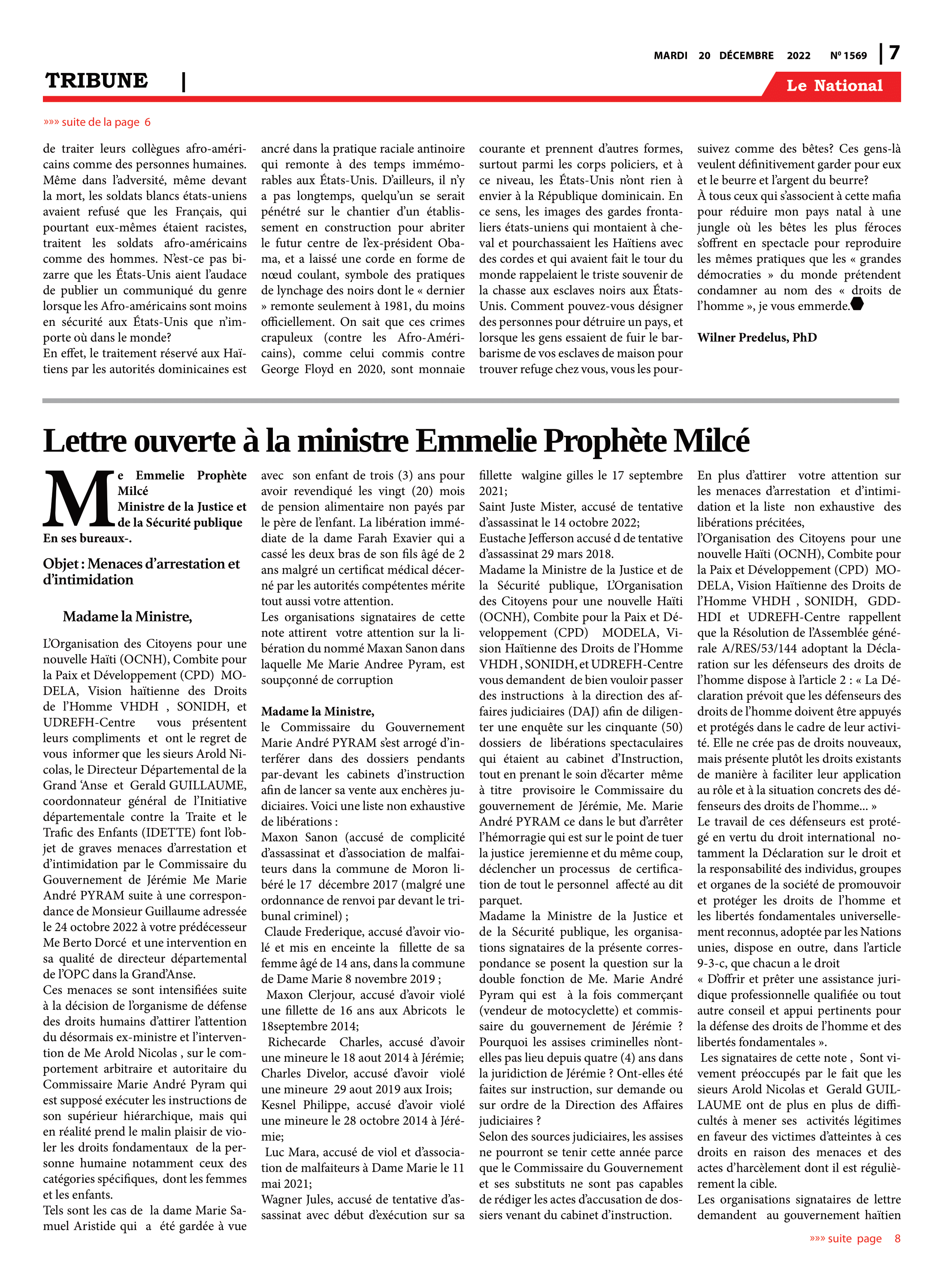 Page 7 de l'édition 1569