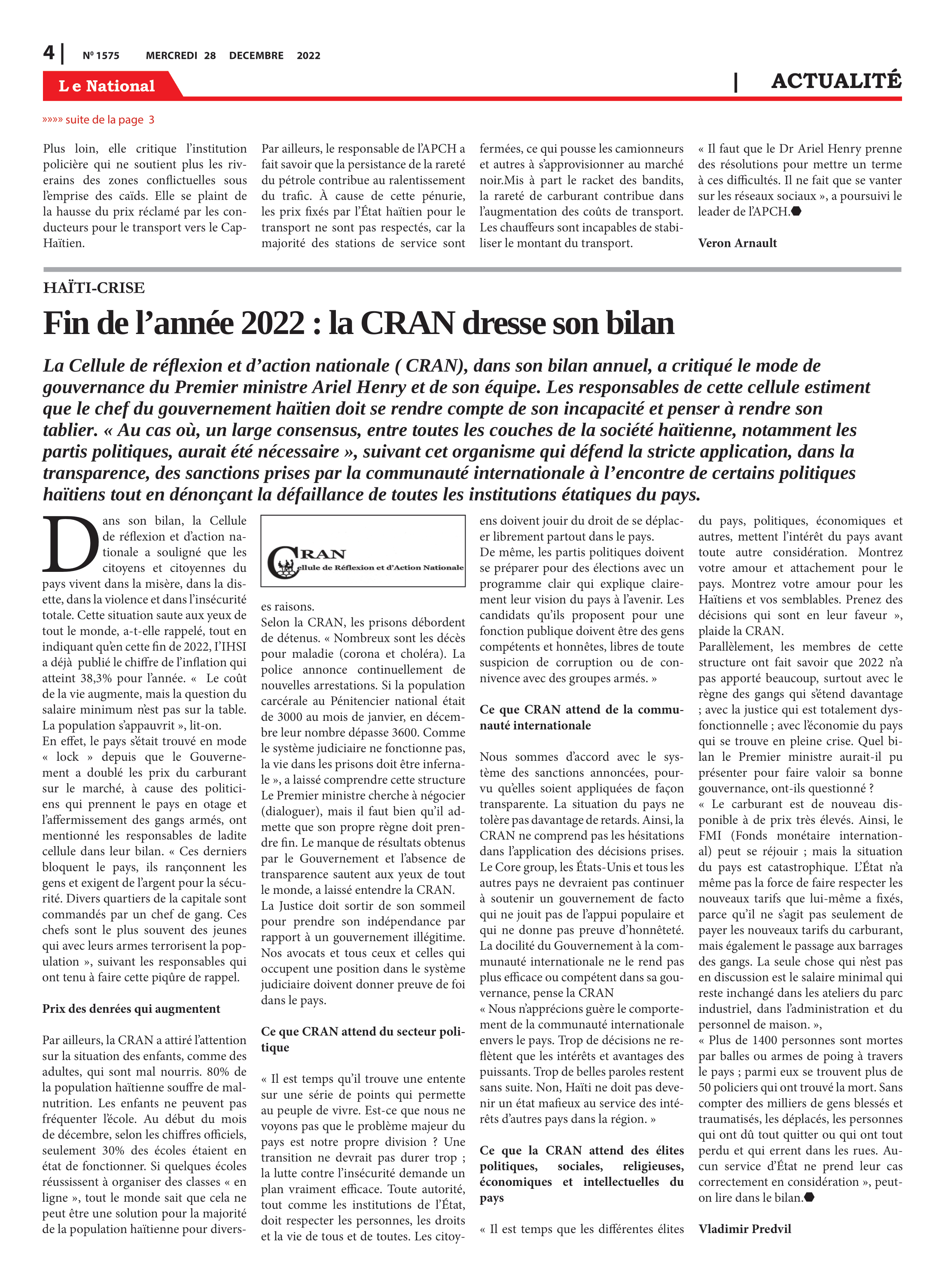 Page 4 de l'édition 1576