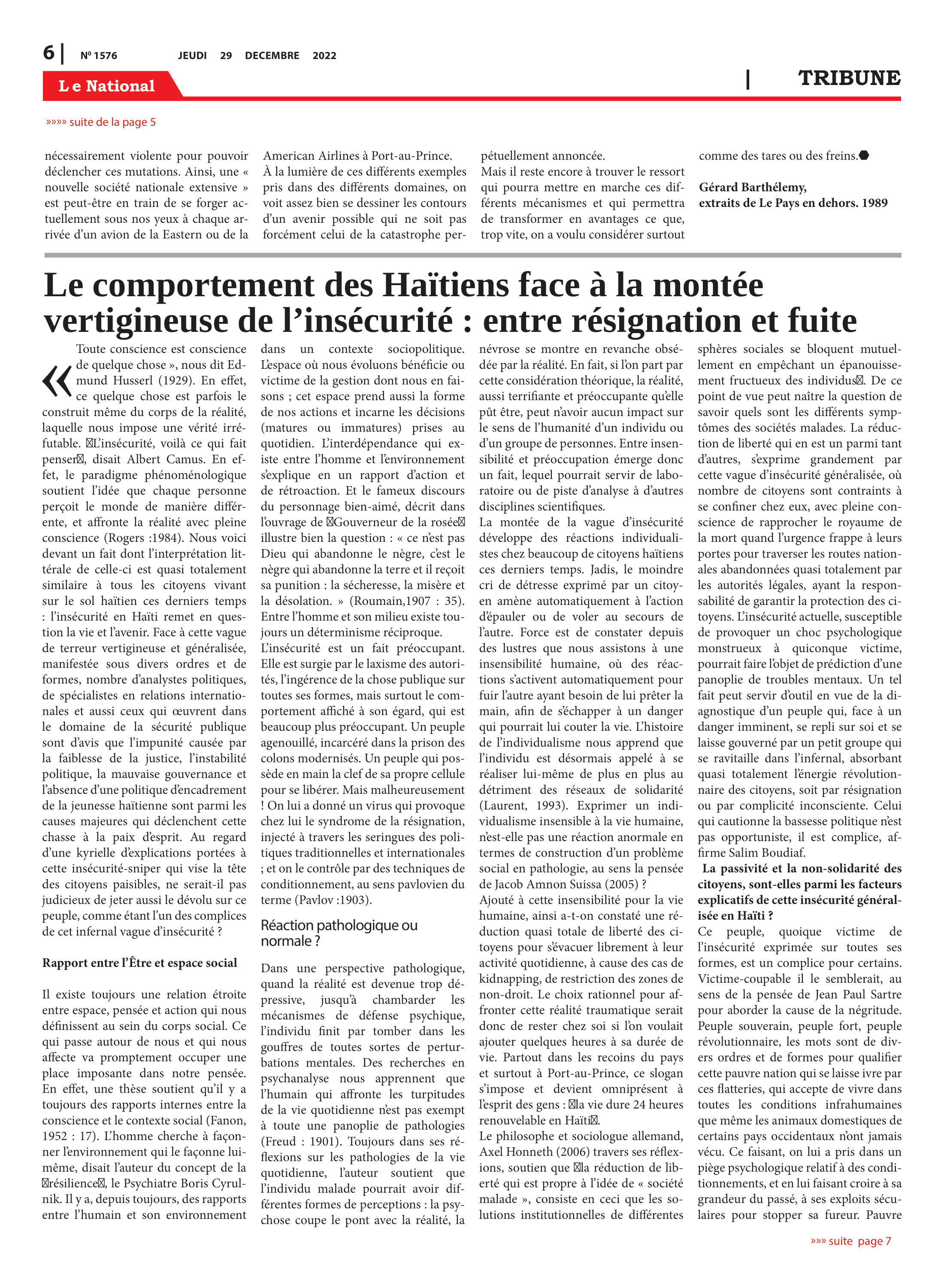 Page 6 de l'édition 1576