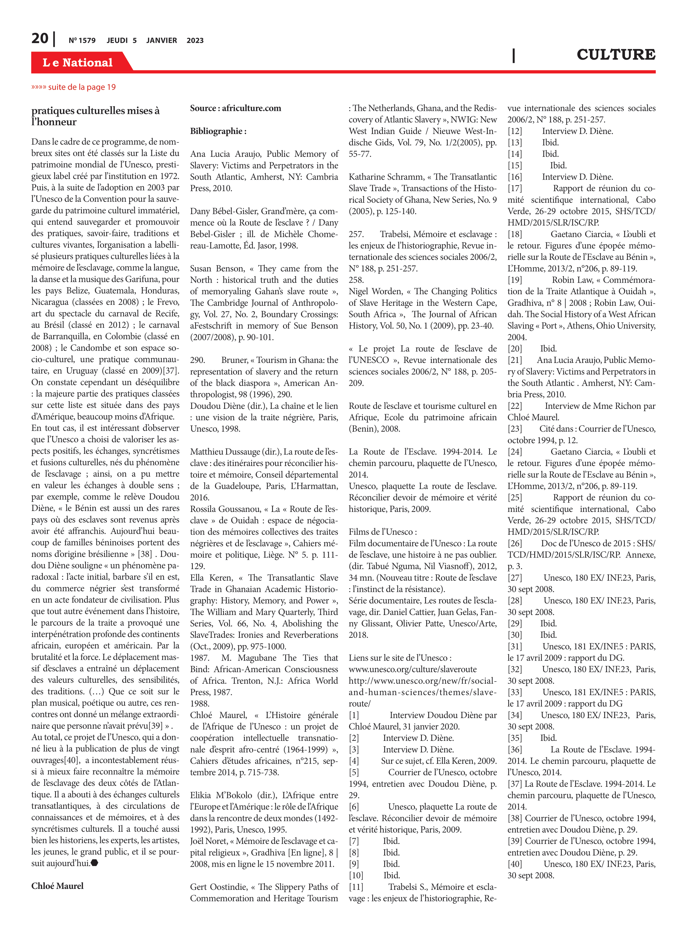 Page 20 de l'édition 1579