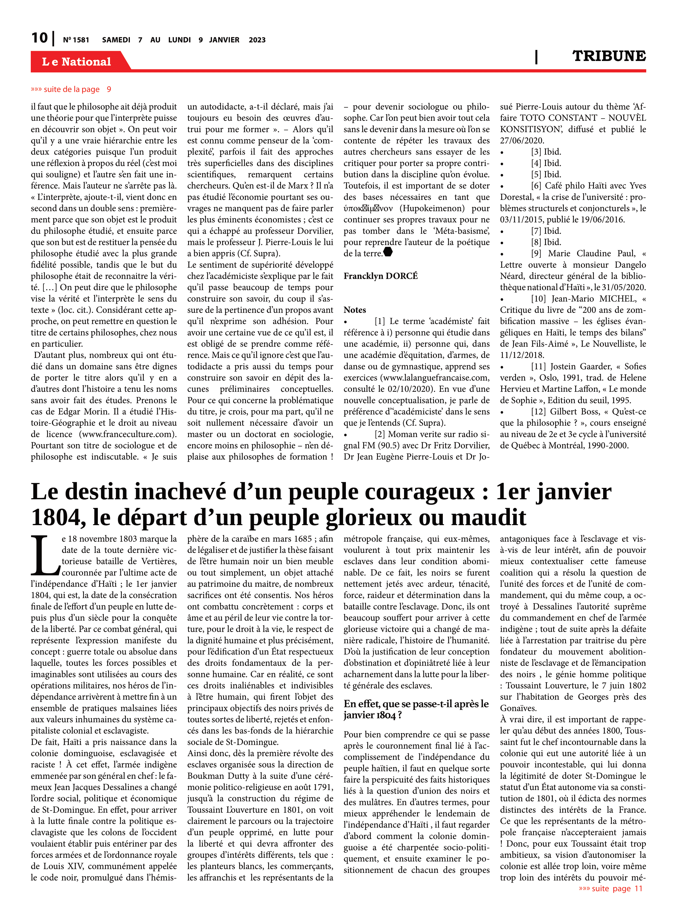 Page 10 de l'édition 1581