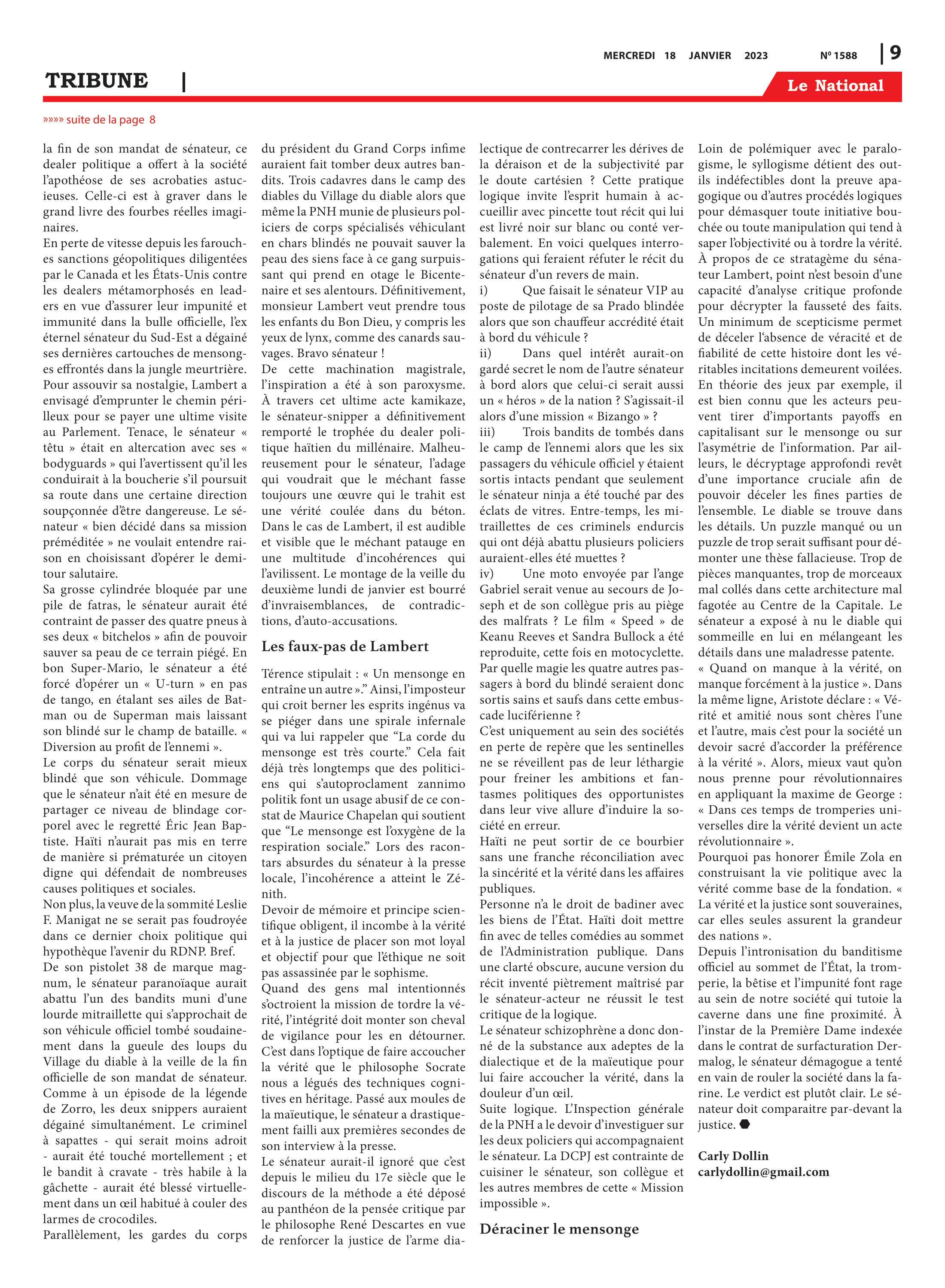 Page 9 de l'édition 1588