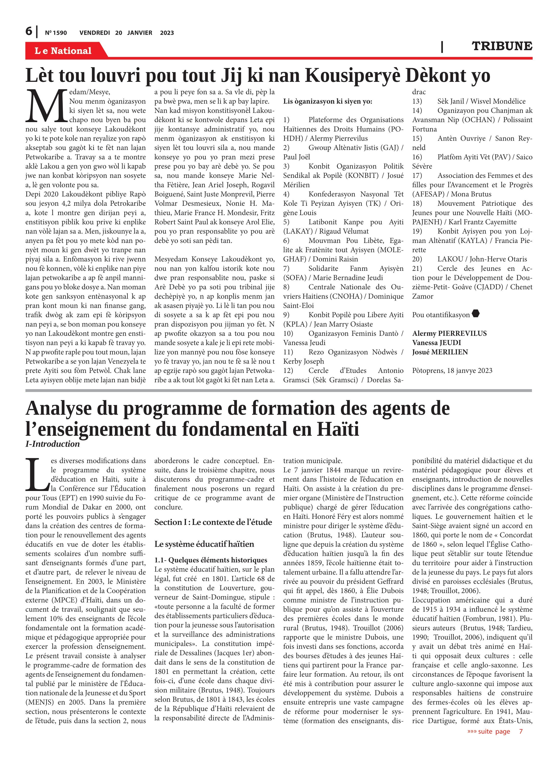 Page 6 de l'édition 1590