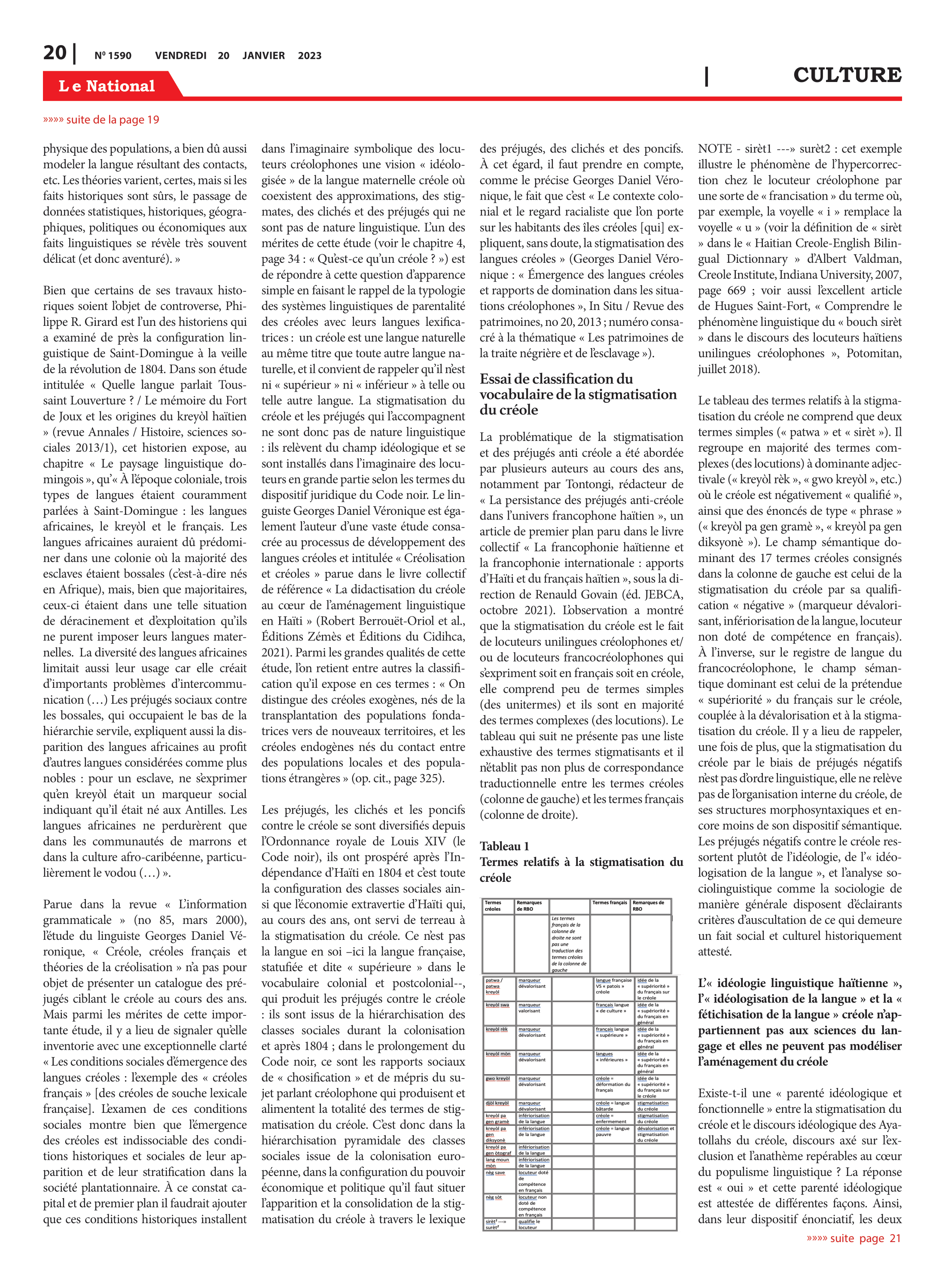Page 20 de l'édition 1590