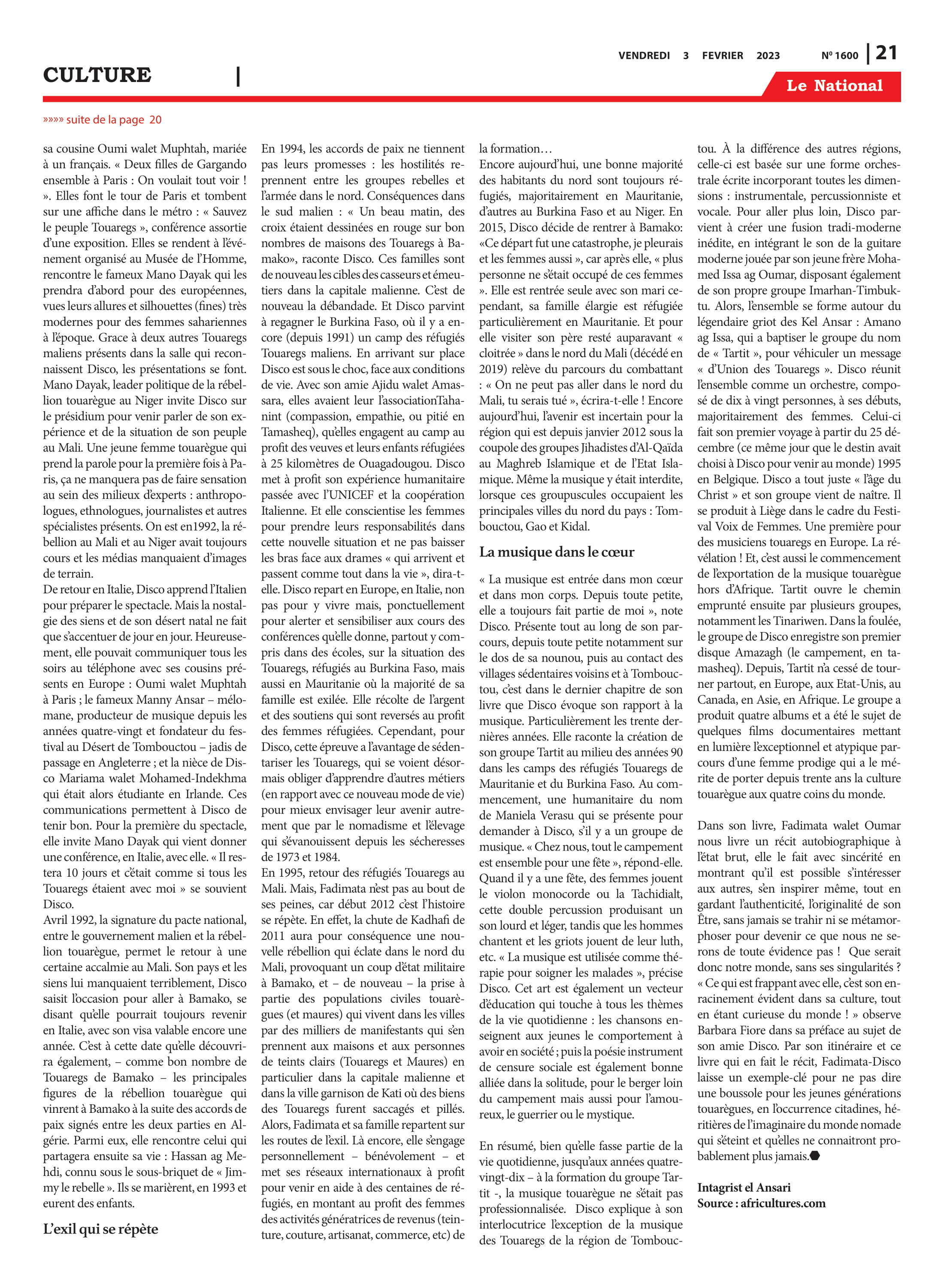 Page 21 de l'édition 1600