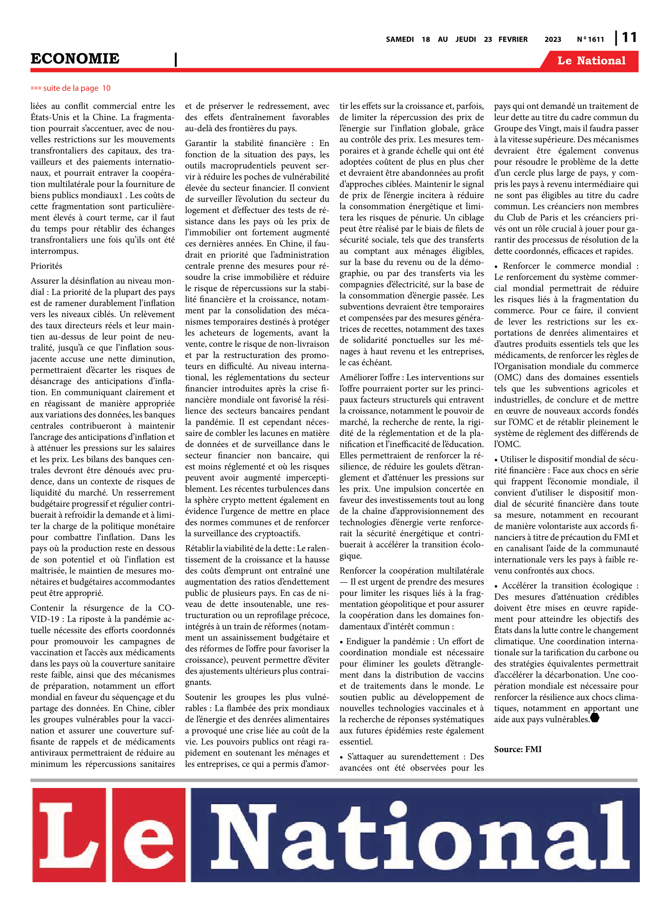 Page 11 de l'édition 1611