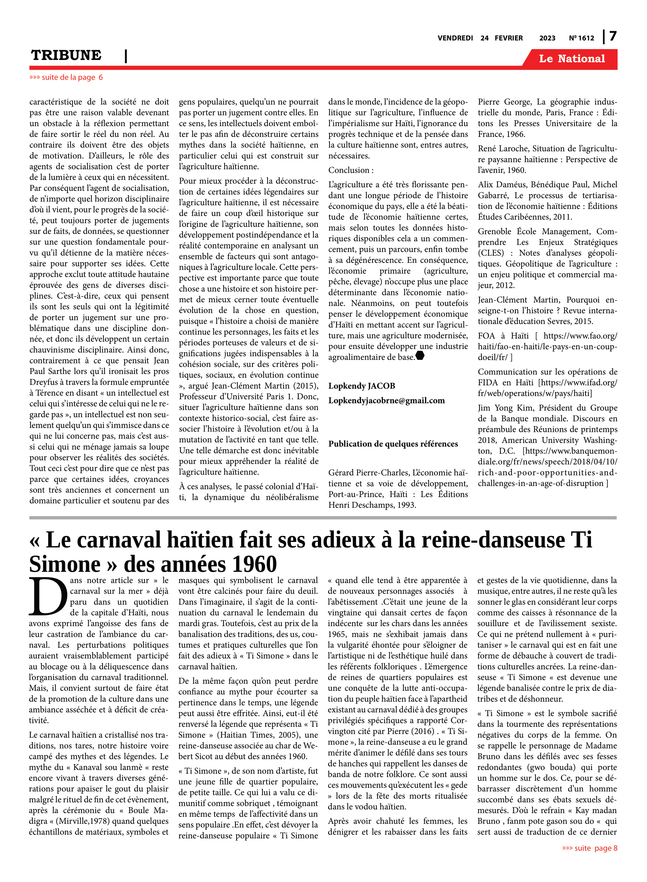 Page 7 de l'édition 1612