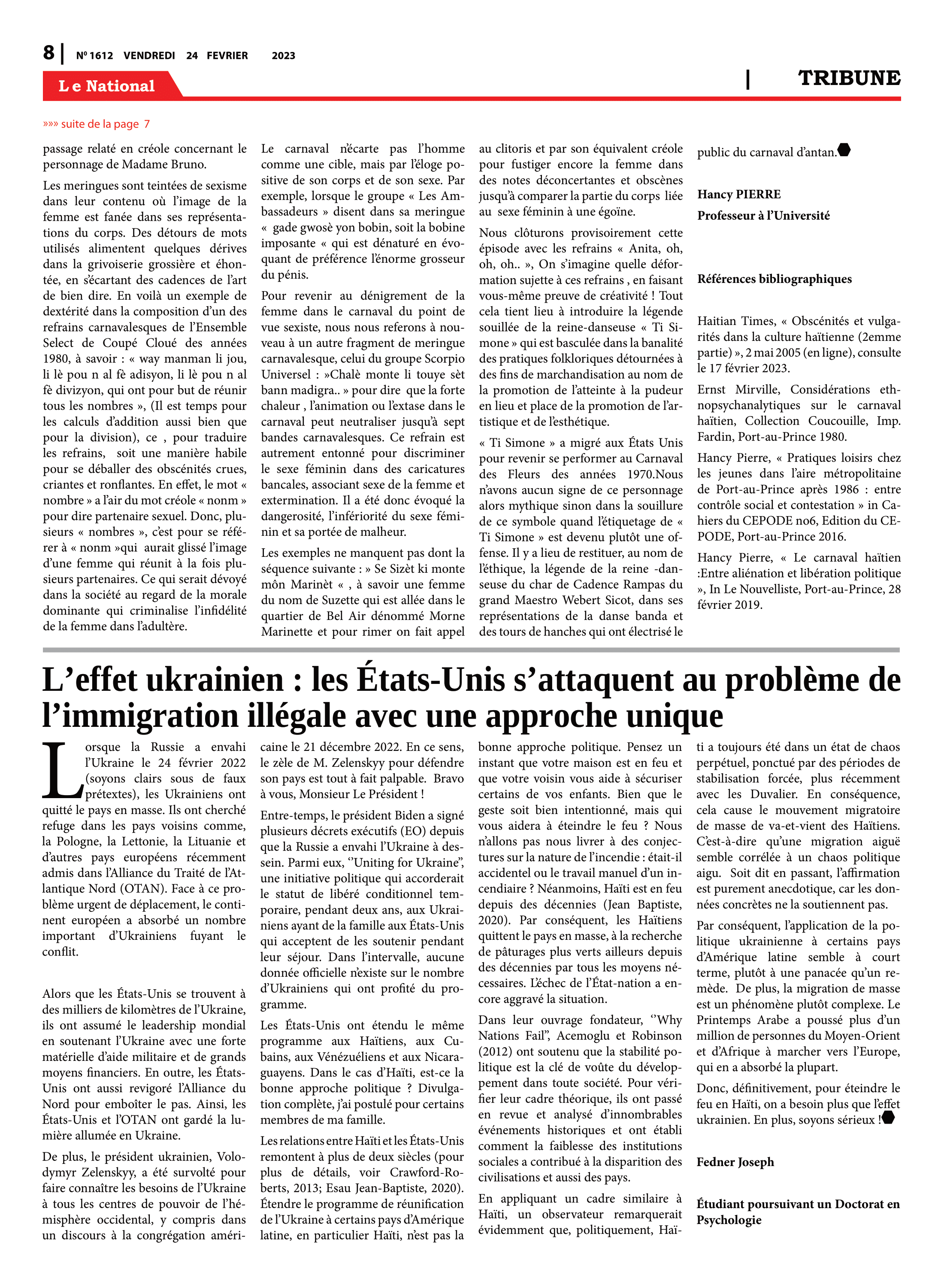 Page 8 de l'édition 1612