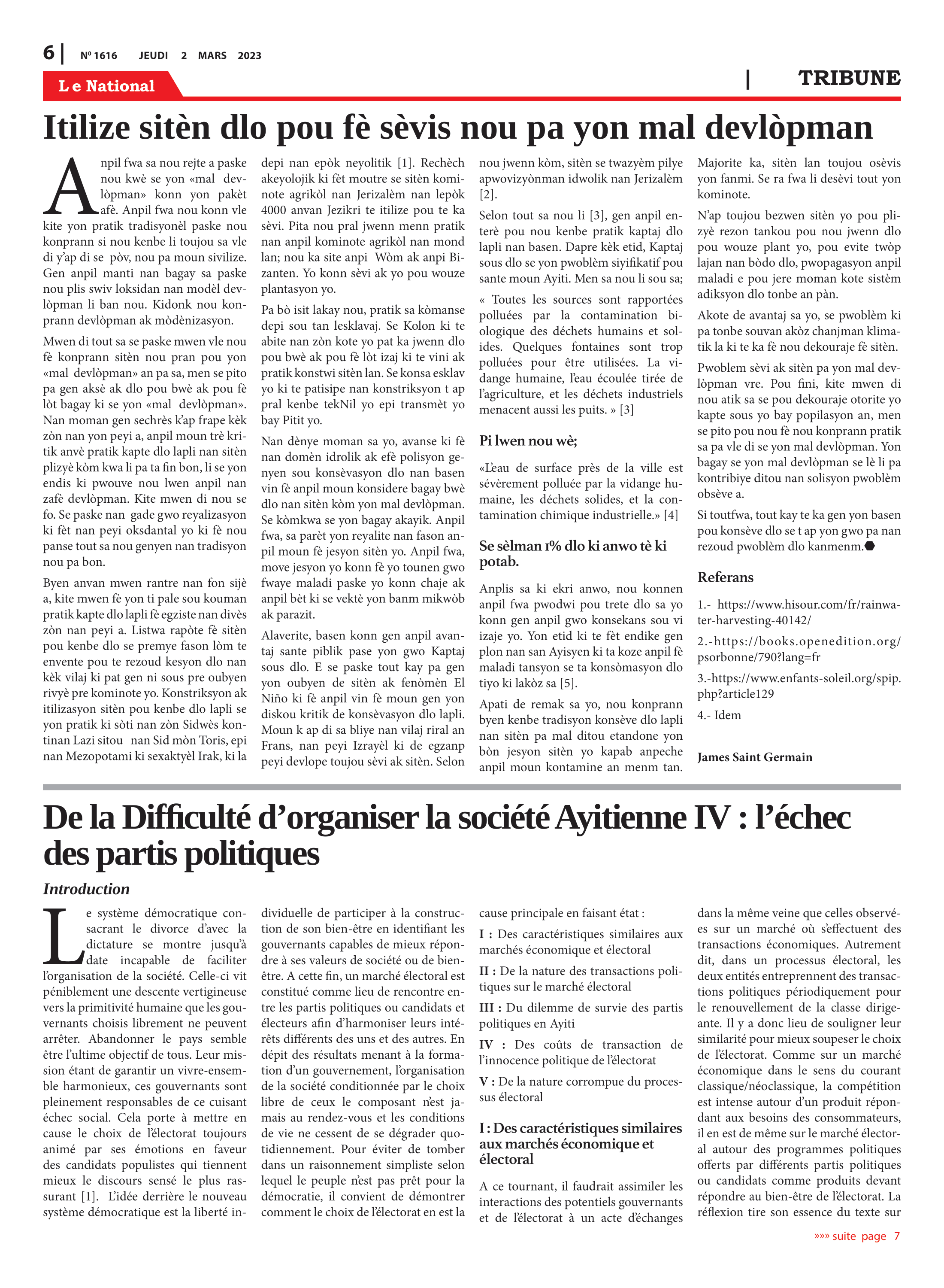 Page 6 de l'édition 1616