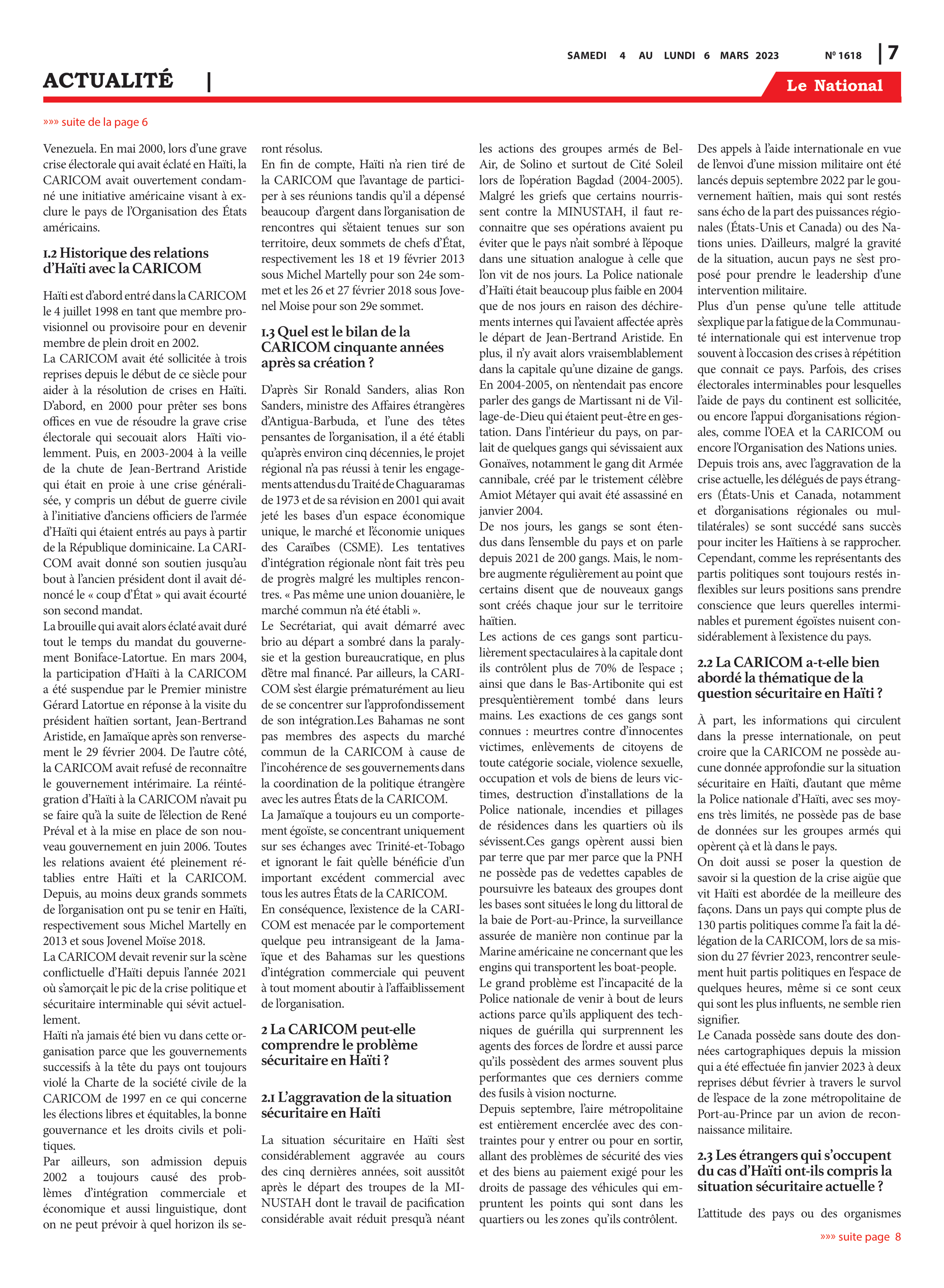 Page 7 de l'édition 1618