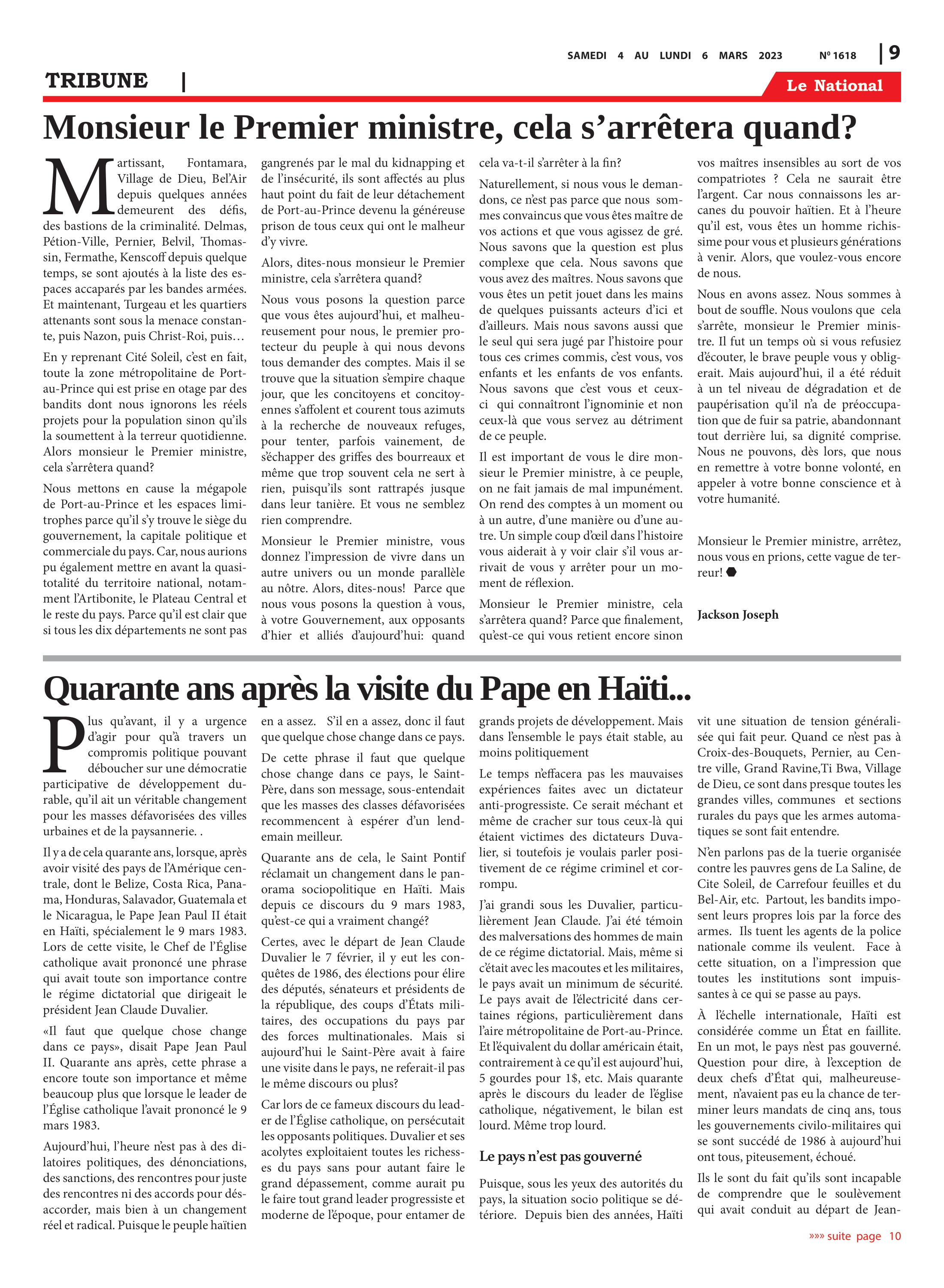 Page 9 de l'édition 1618