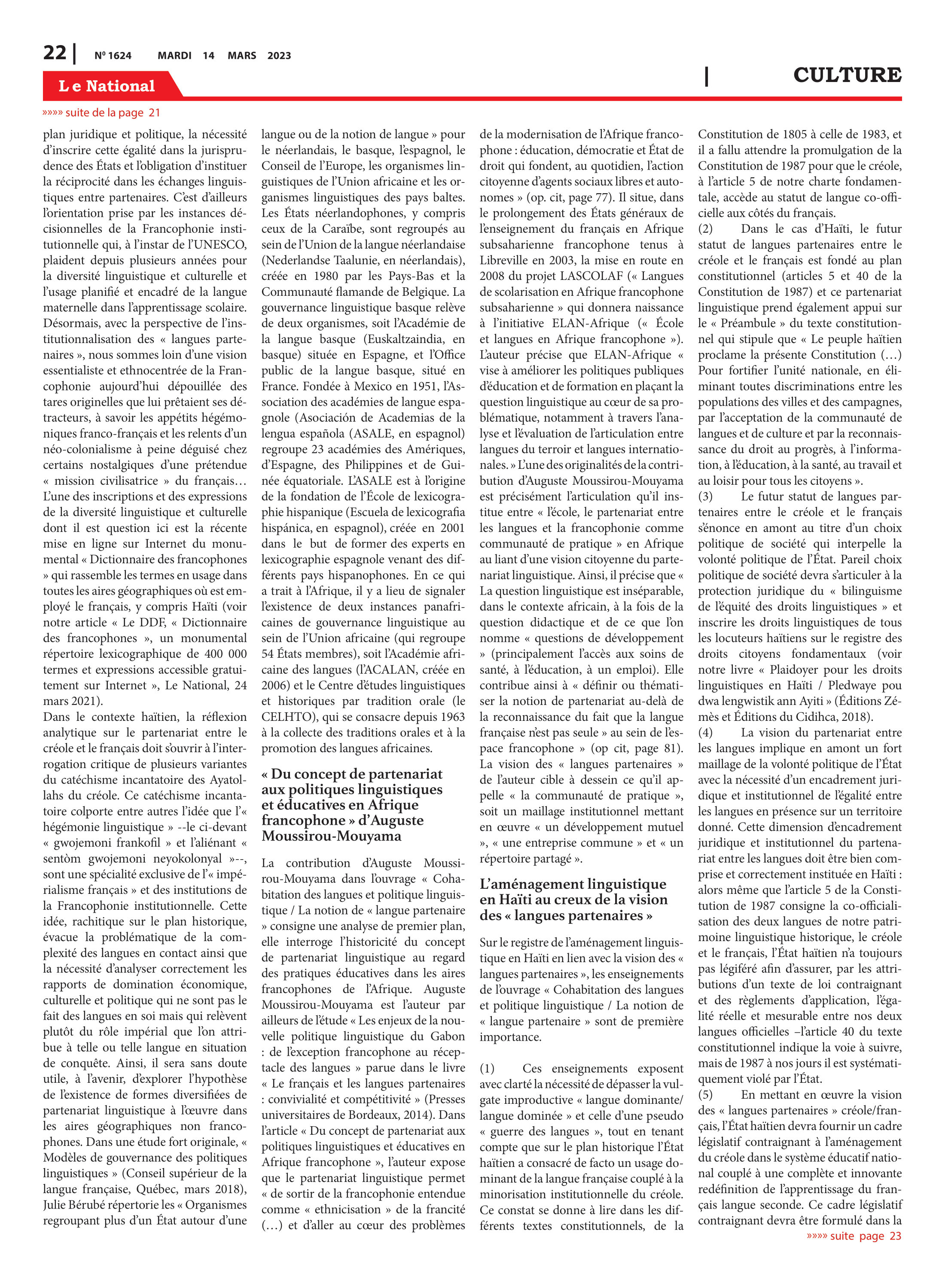 Page 22 de l'édition 1624