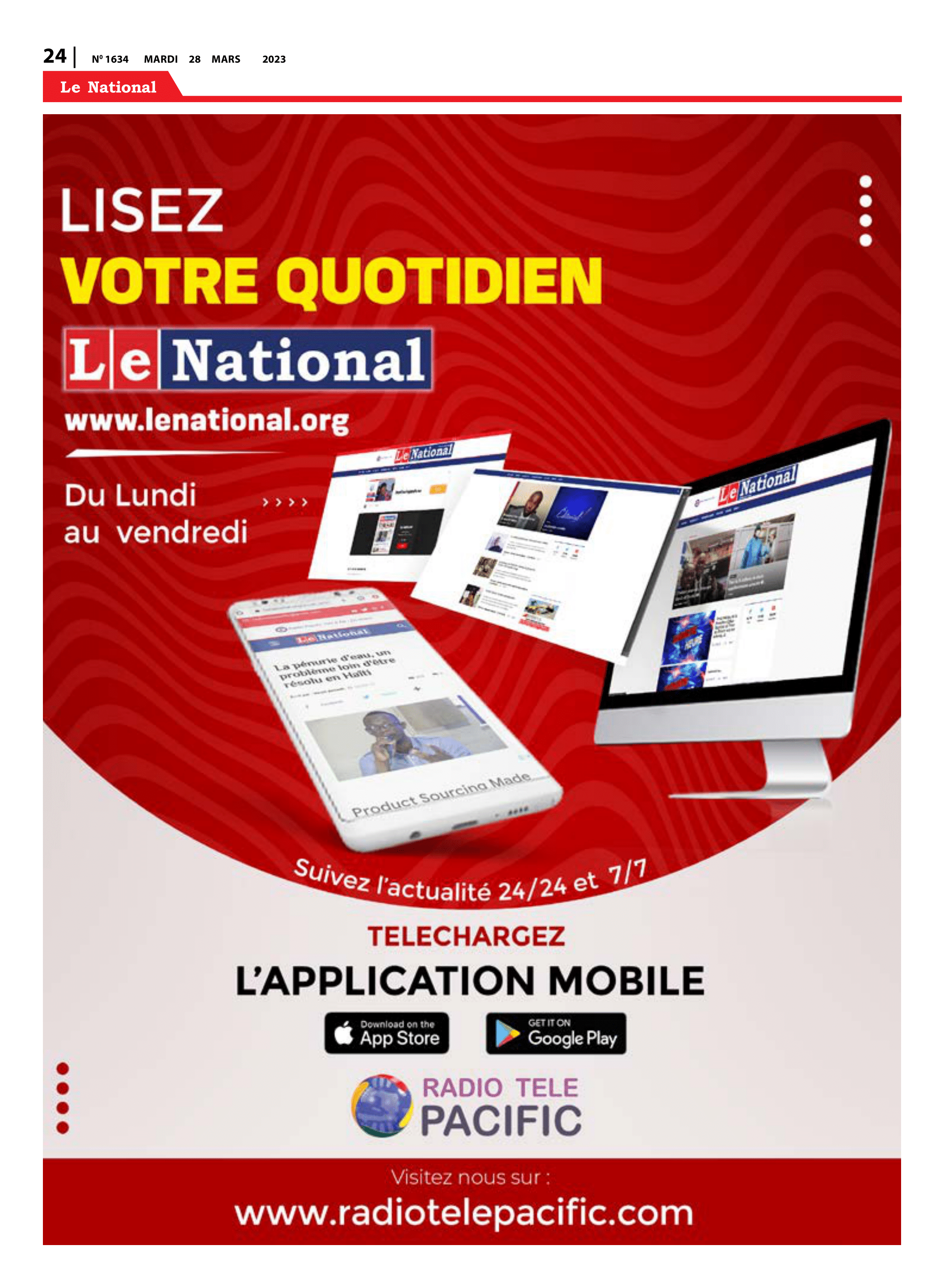 Page 24 de l'édition 1634