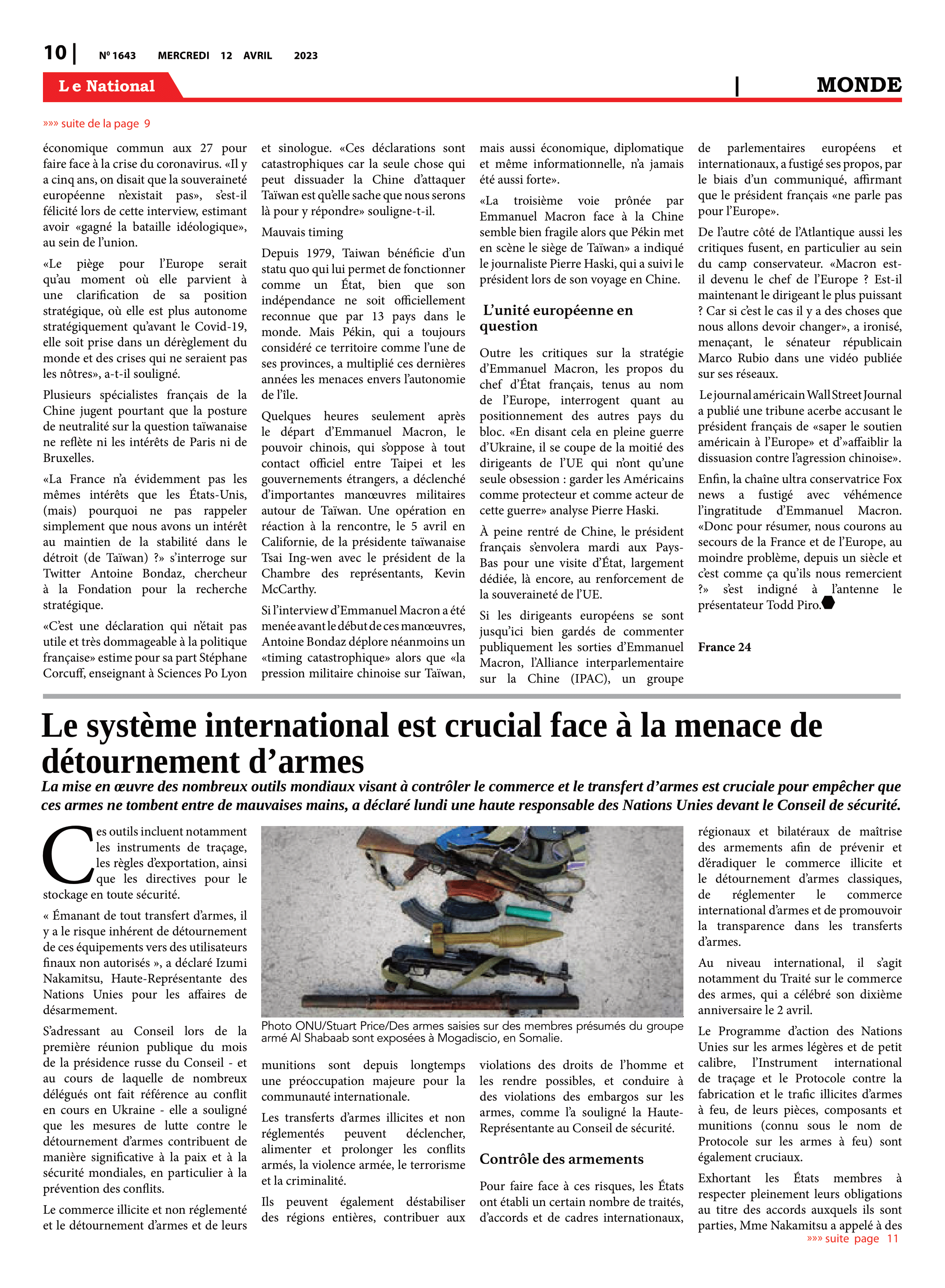 Page 10 de l'édition 1643
