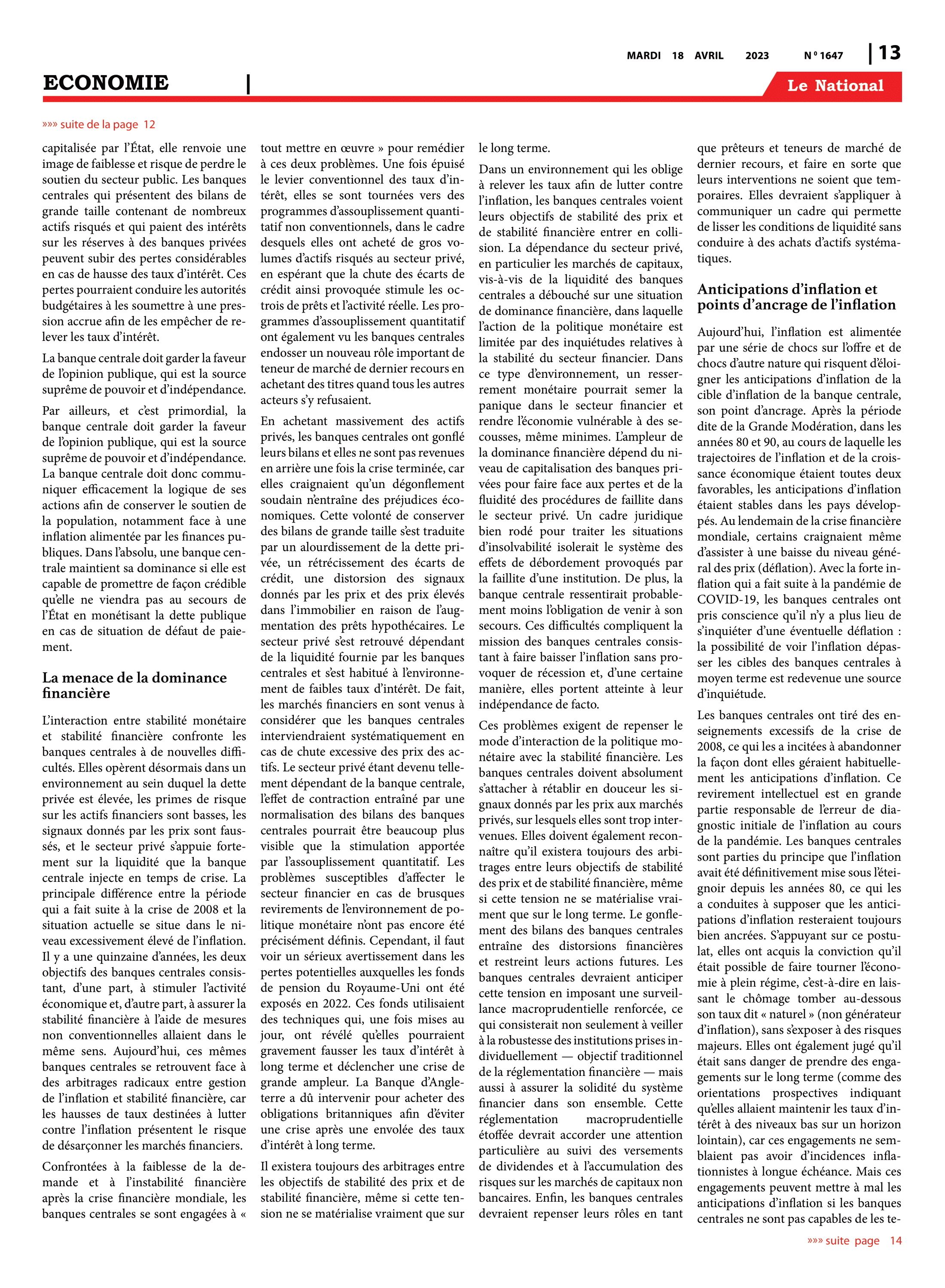 Page 13 de l'édition 1647