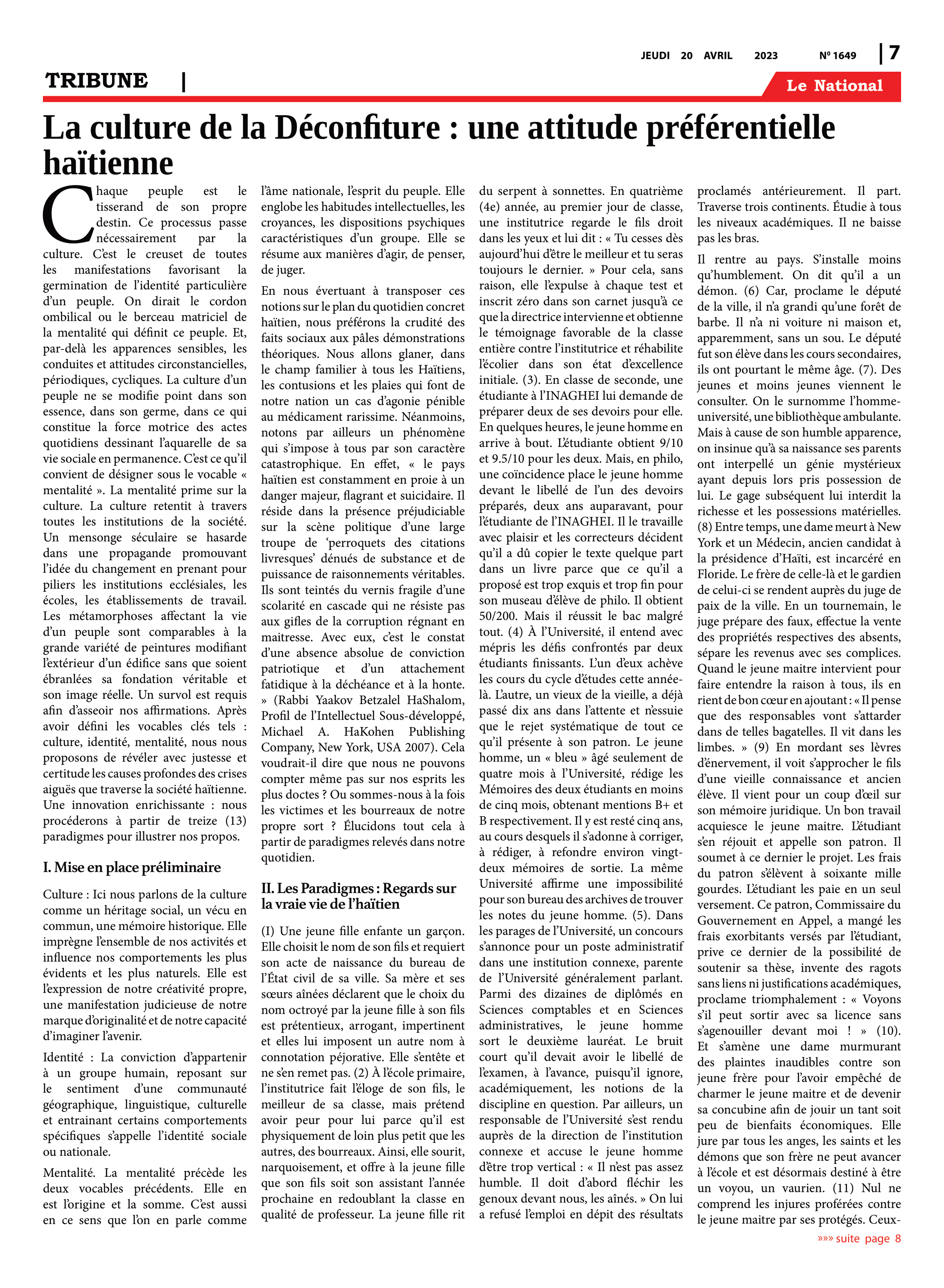 Page 7 de l'édition 1649