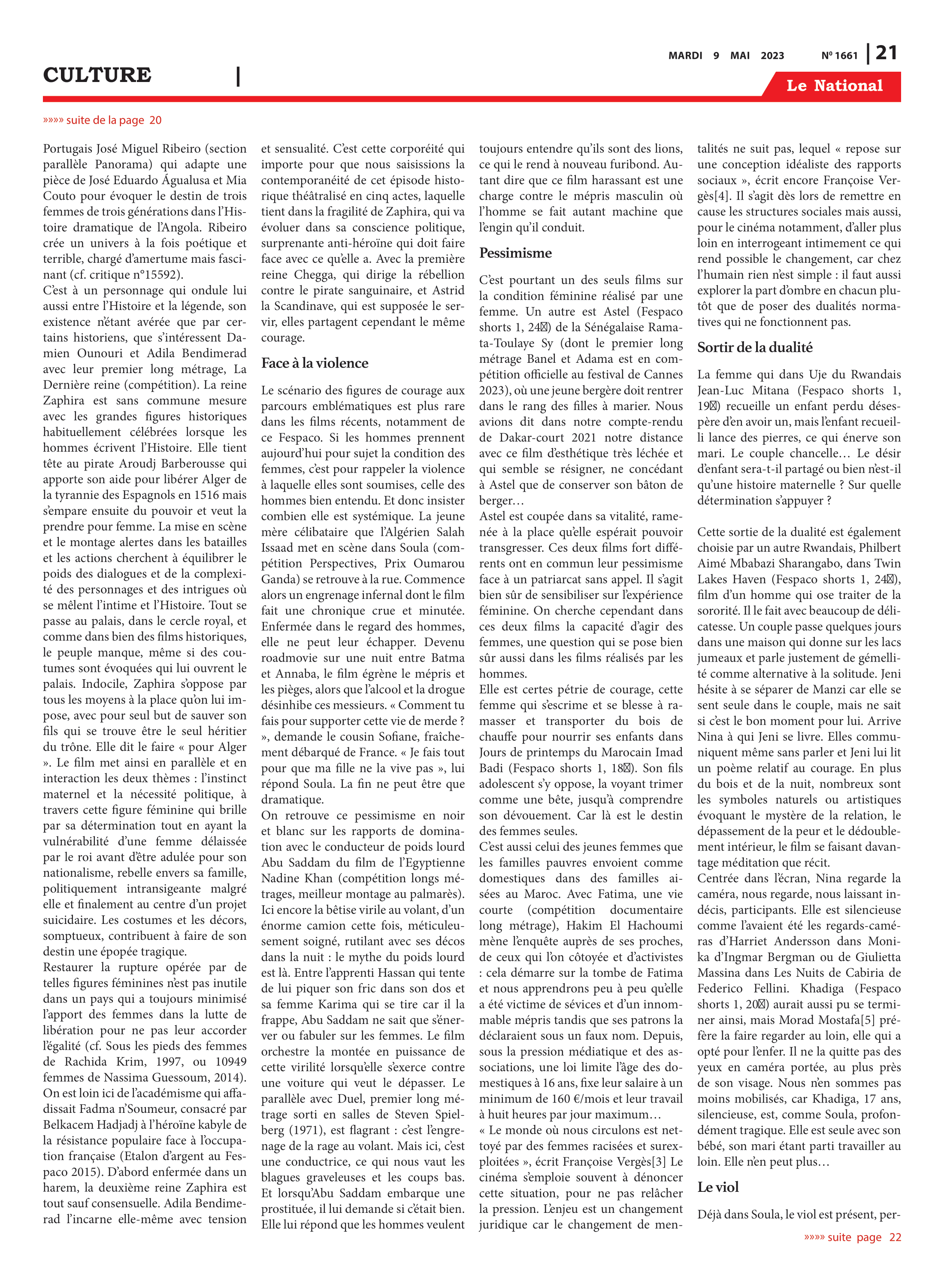 Page 21 de l'édition 1661