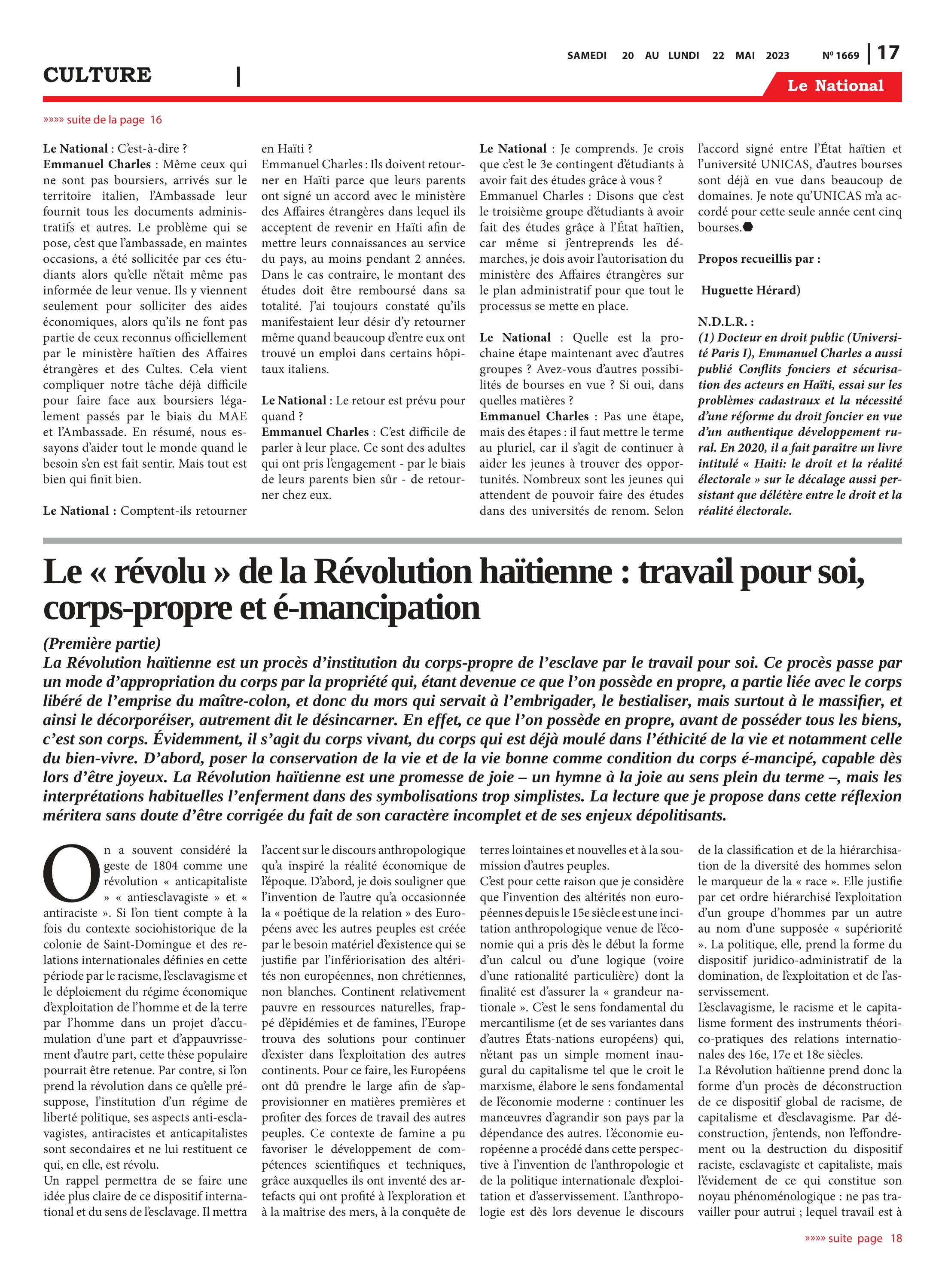 Page 18 de l'édition 1665