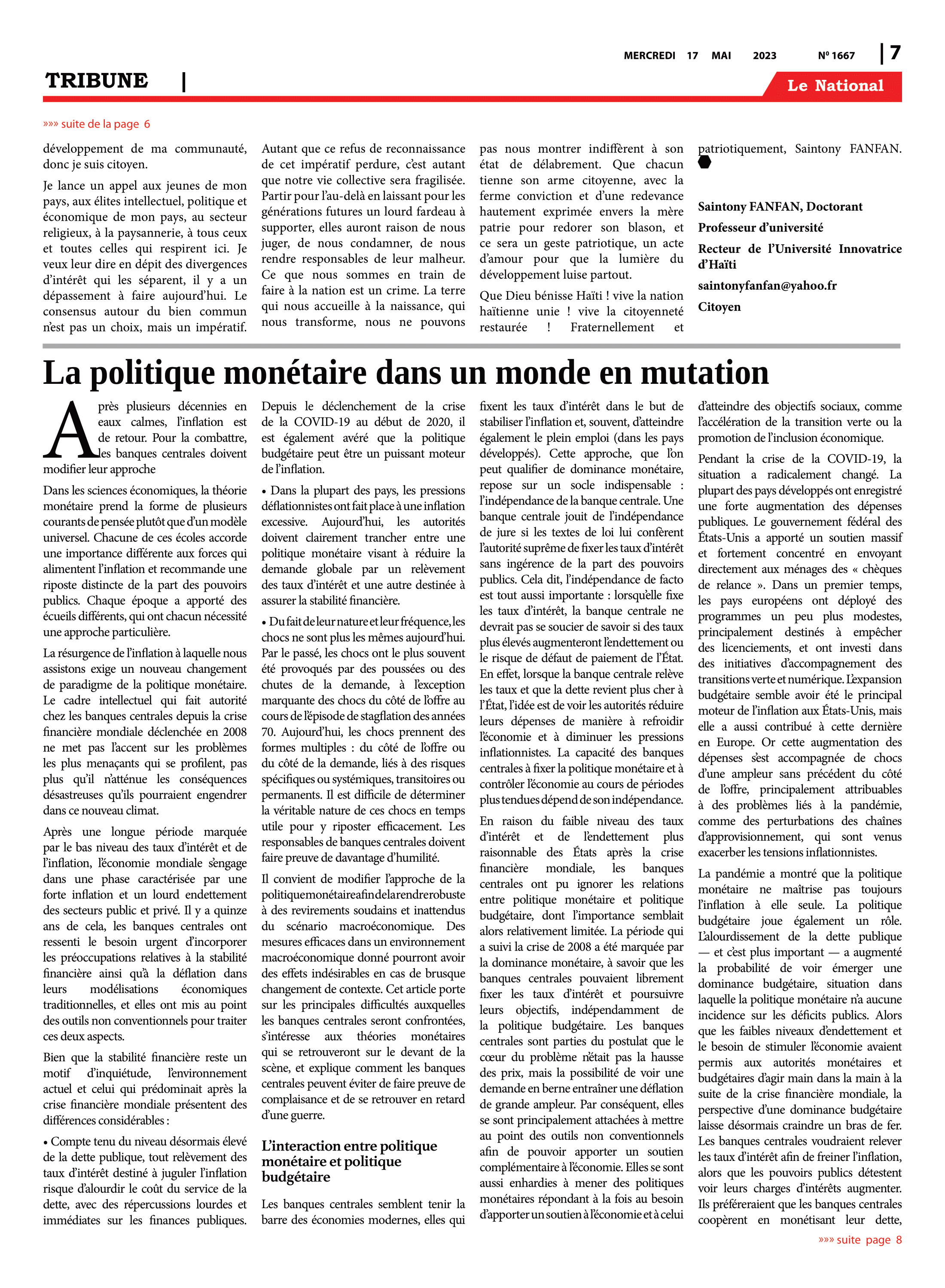 Page 7 de l'édition 1667