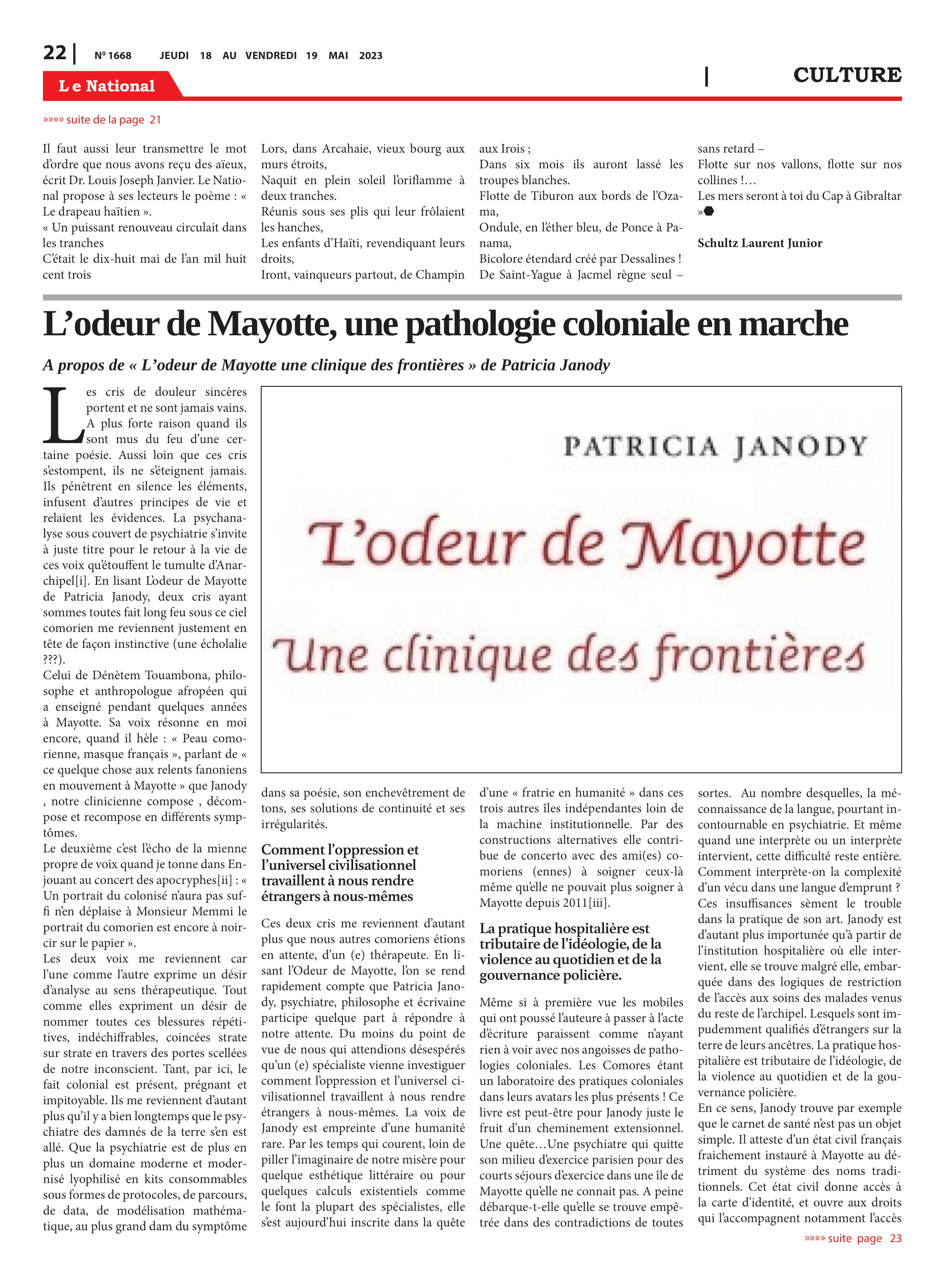 Page 22 de l'édition 1668
