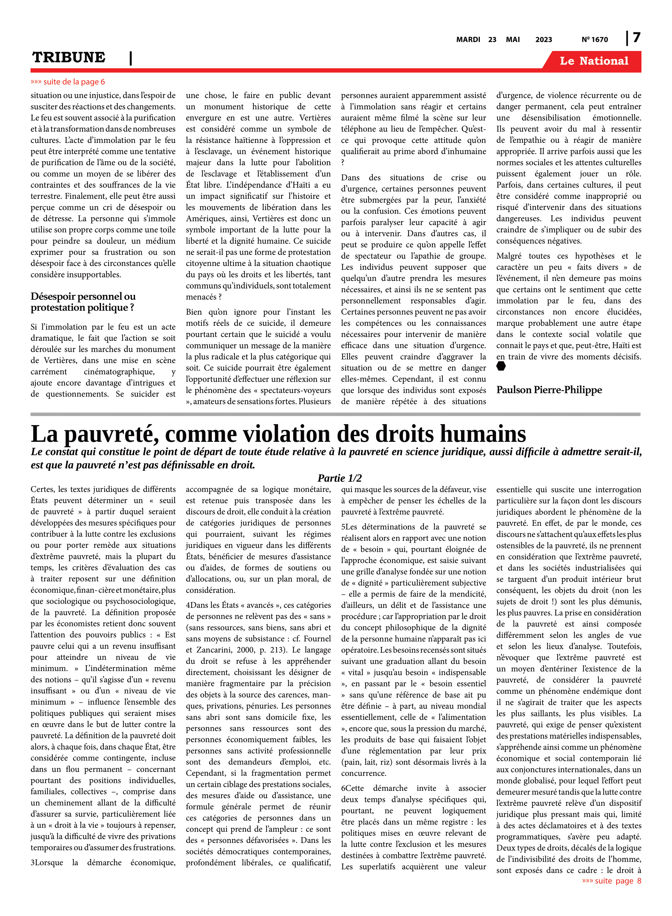 Page 7 de l'édition 1670